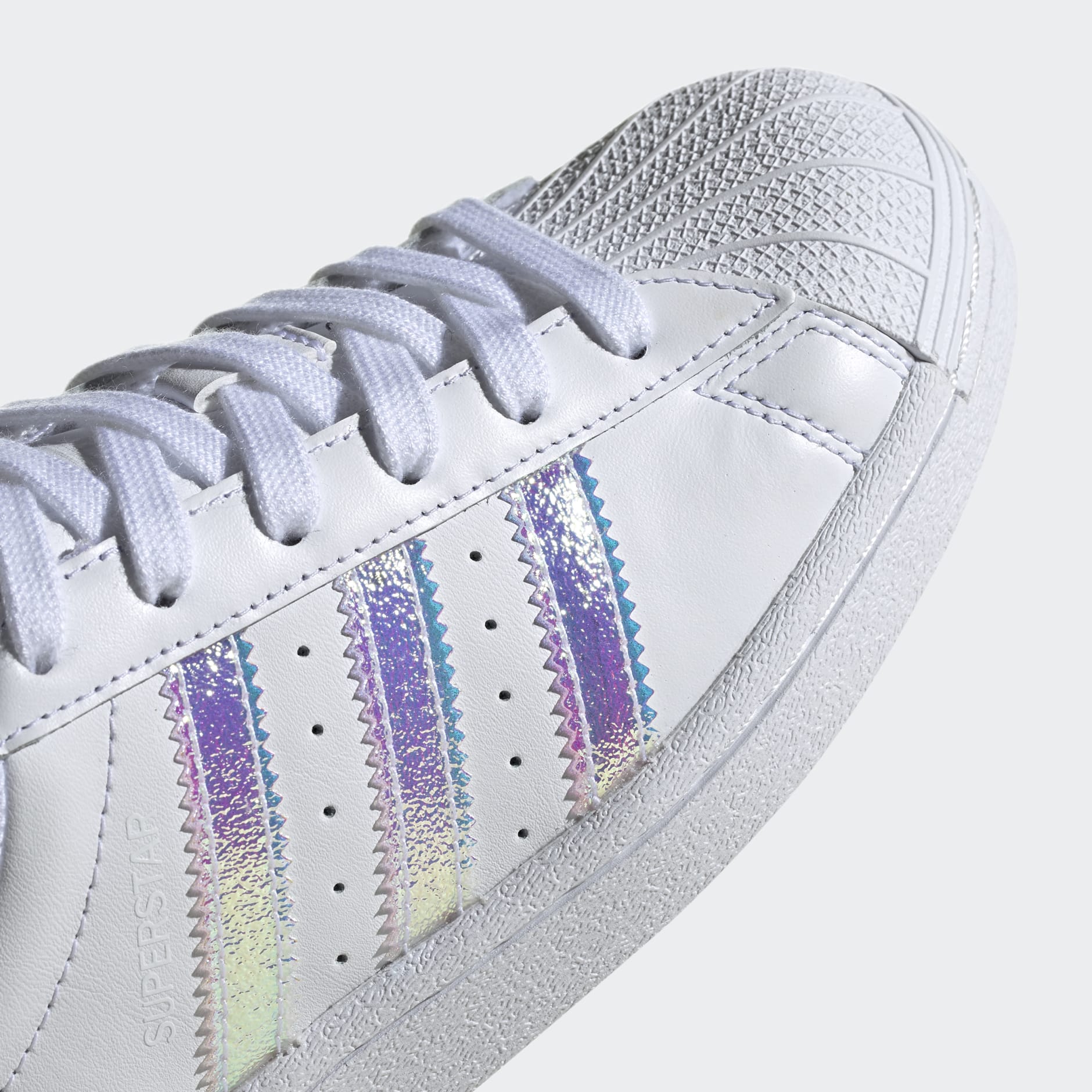 Iridescent store adidas trainers