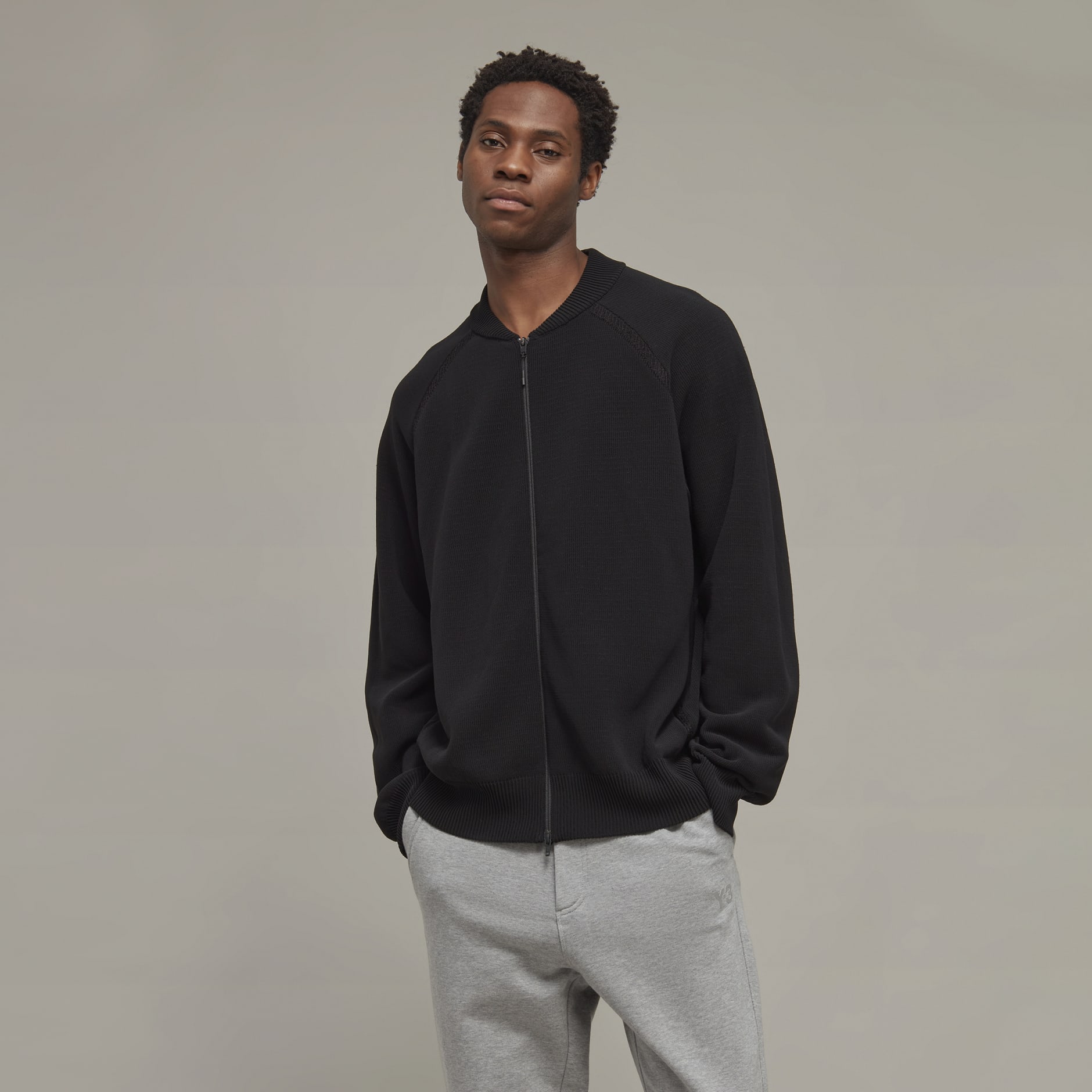 Y-3 Classic Knit Full-Zip Sweater