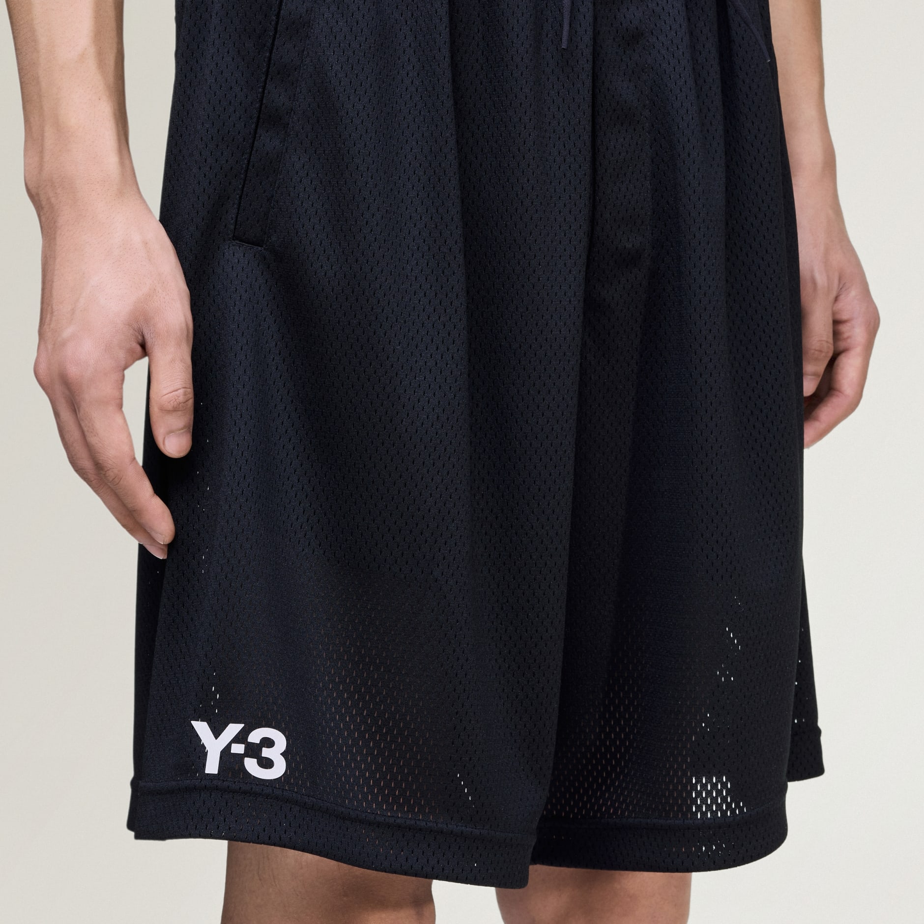PANTALONI SCURȚI Y-3 MESH