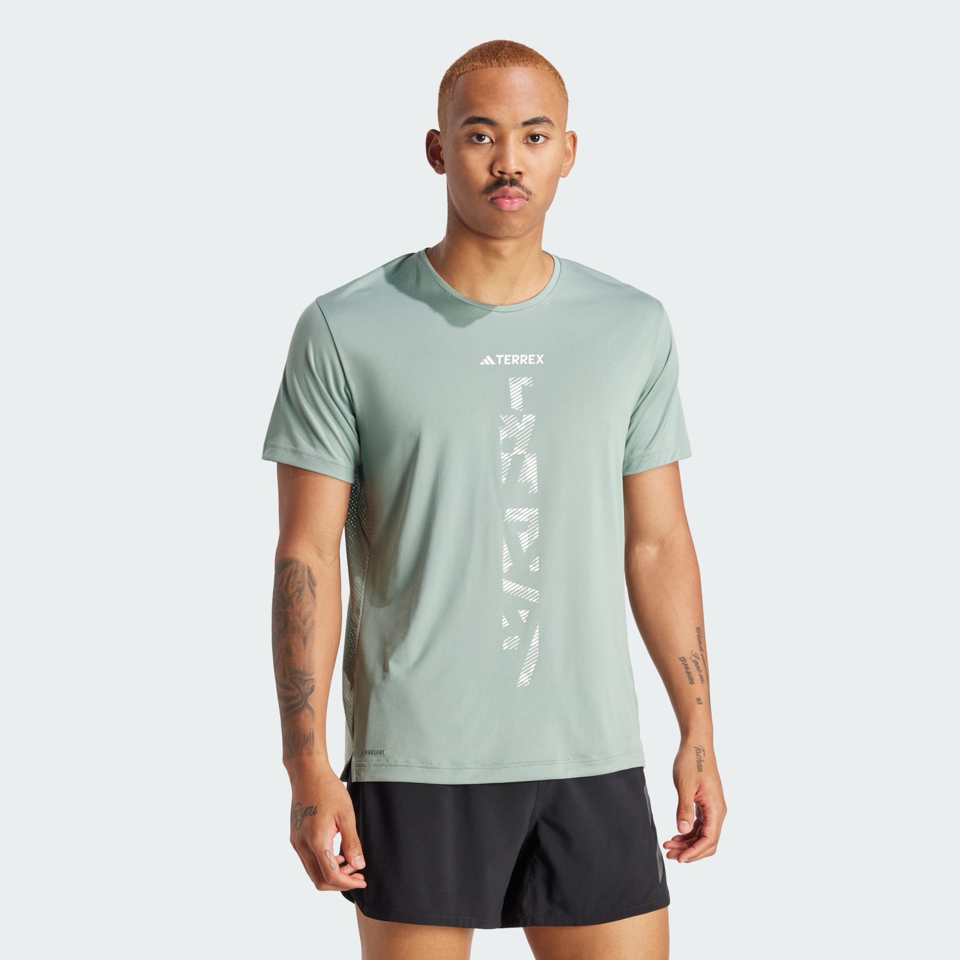 Clothing Terrex Agravic Trail Running Tee Green adidas South Africa