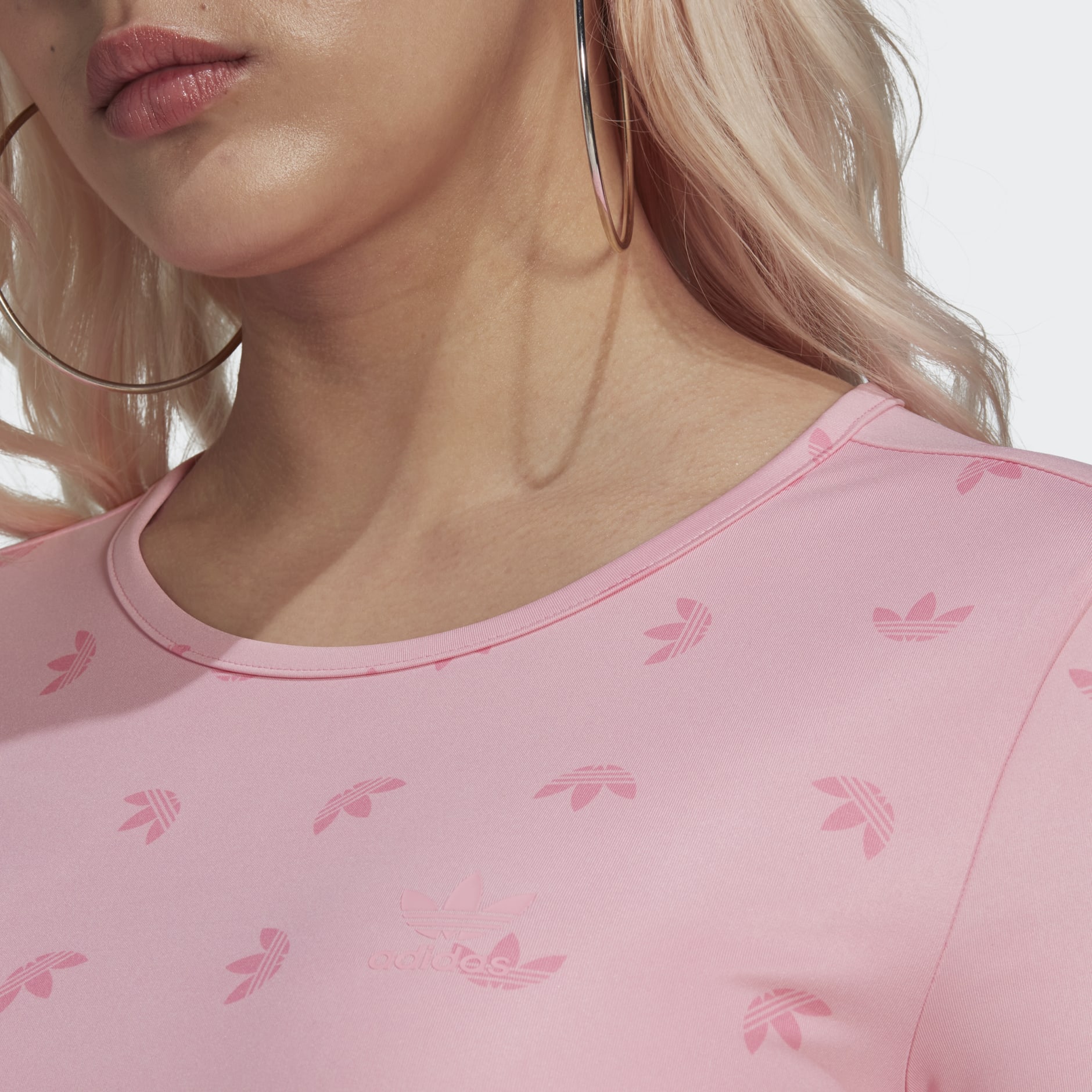 Slim Allover Print Long Sleeve Tee