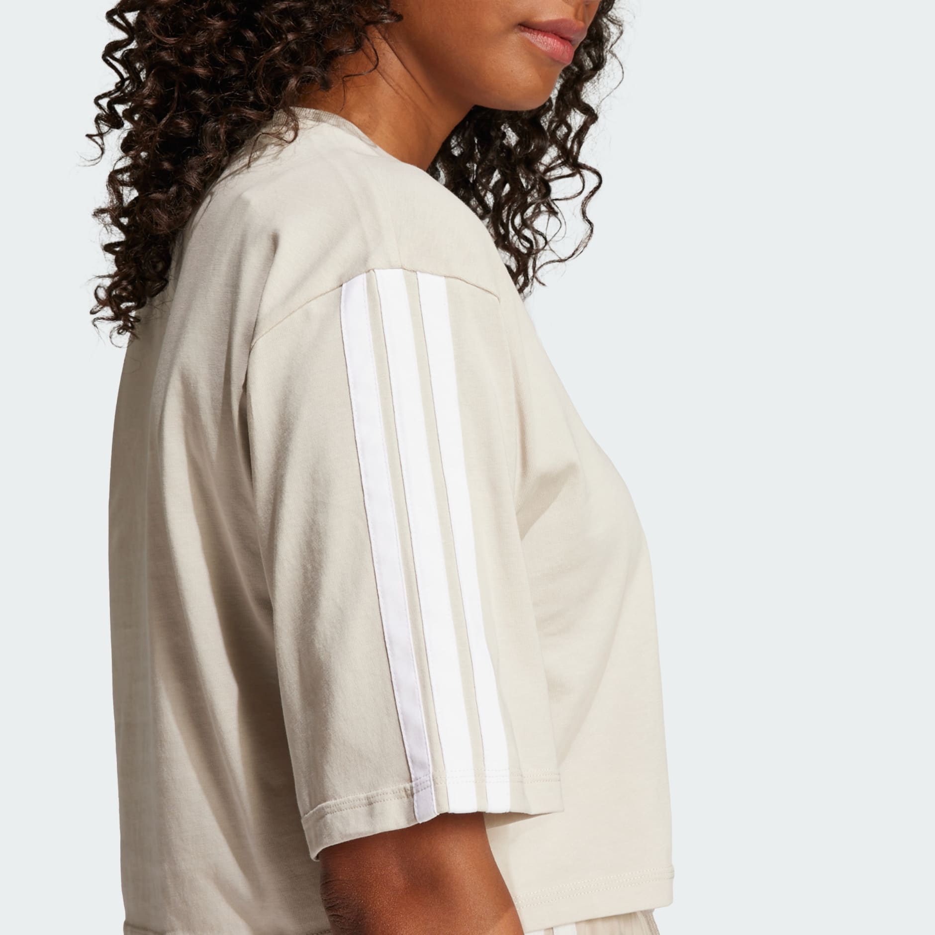 Essentials 3-Stripes Cotton Loose Tee