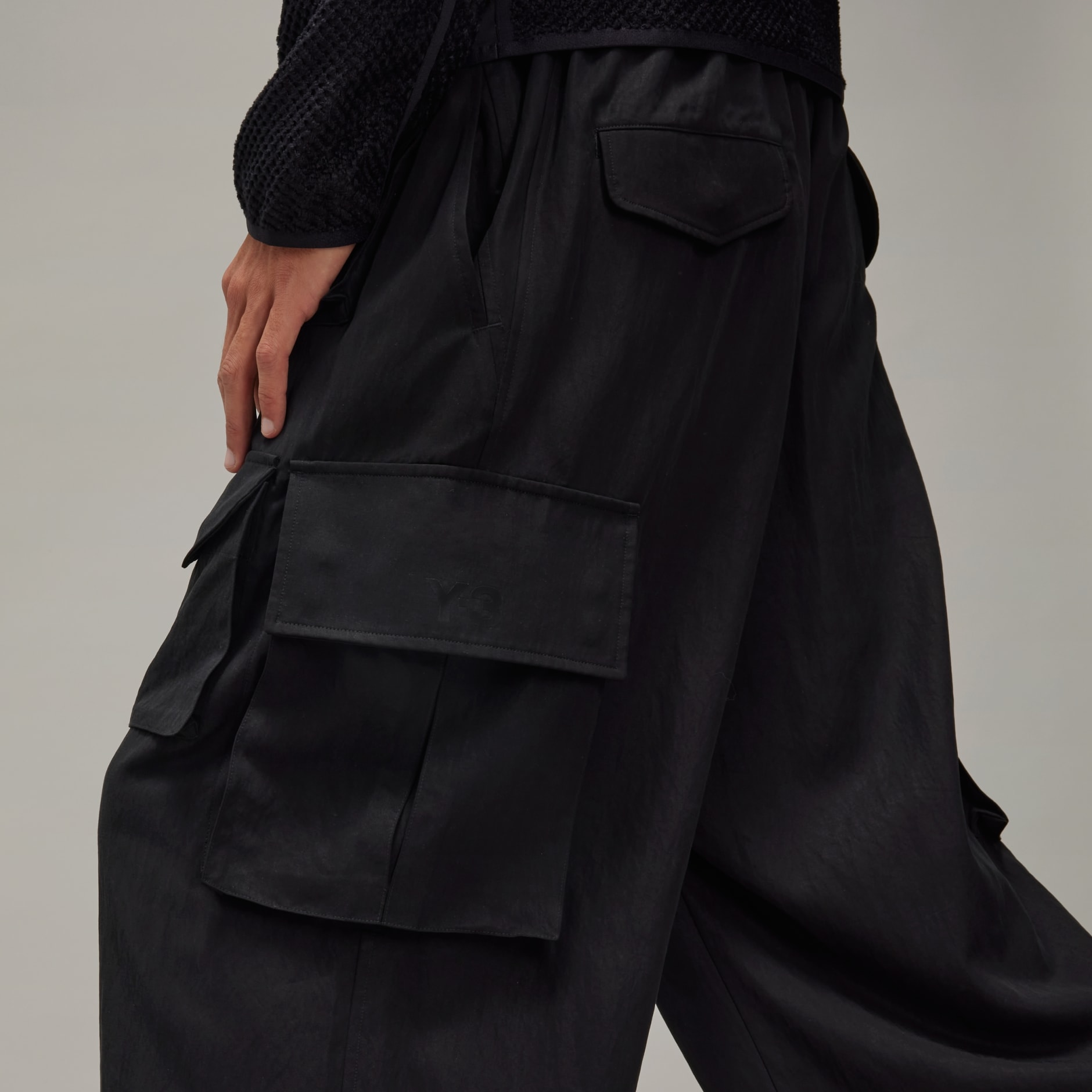 Y-3 Refined Wool Cargo Pants