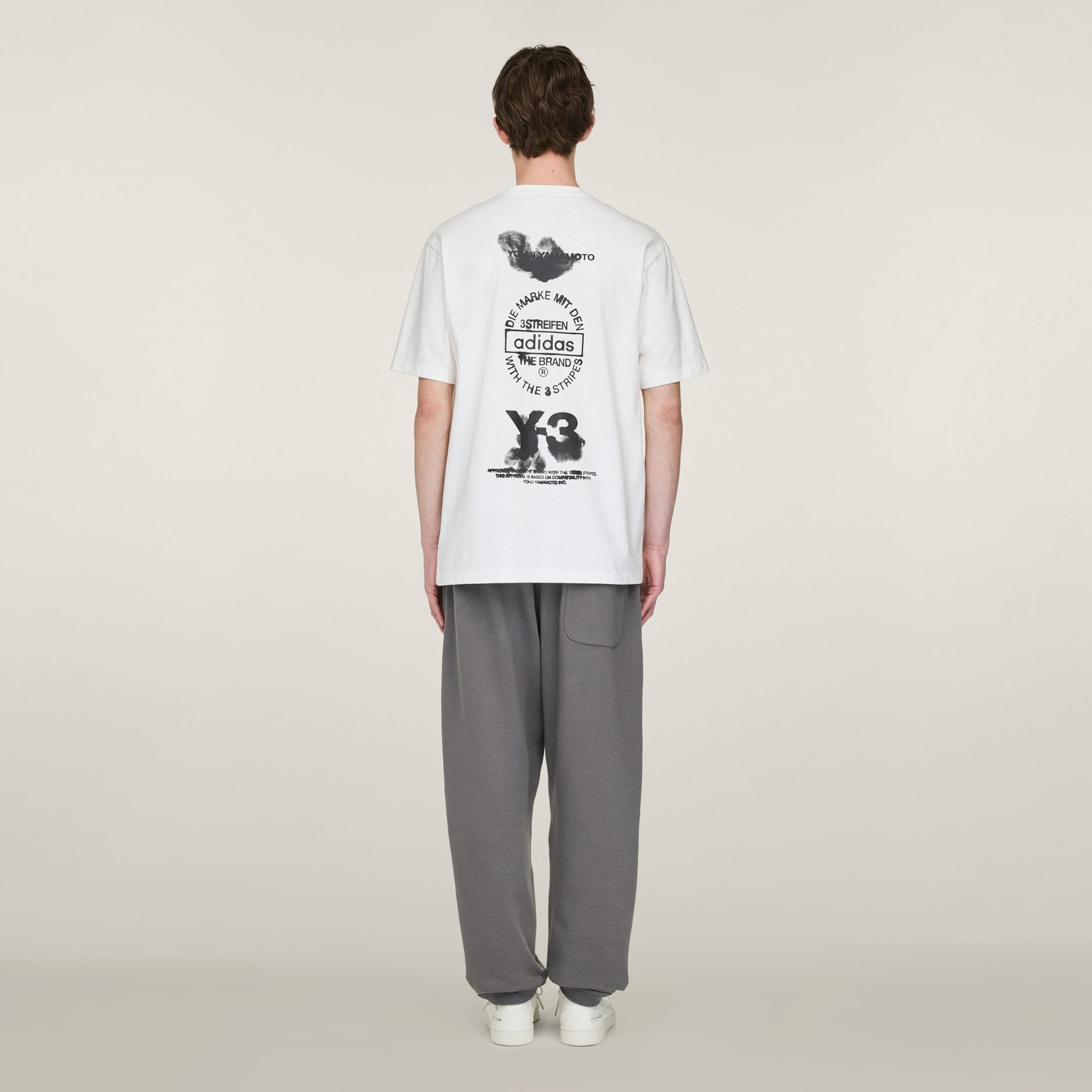 Clothing - Y-3 Graphic Short Sleeve Tee - White | adidas Oman