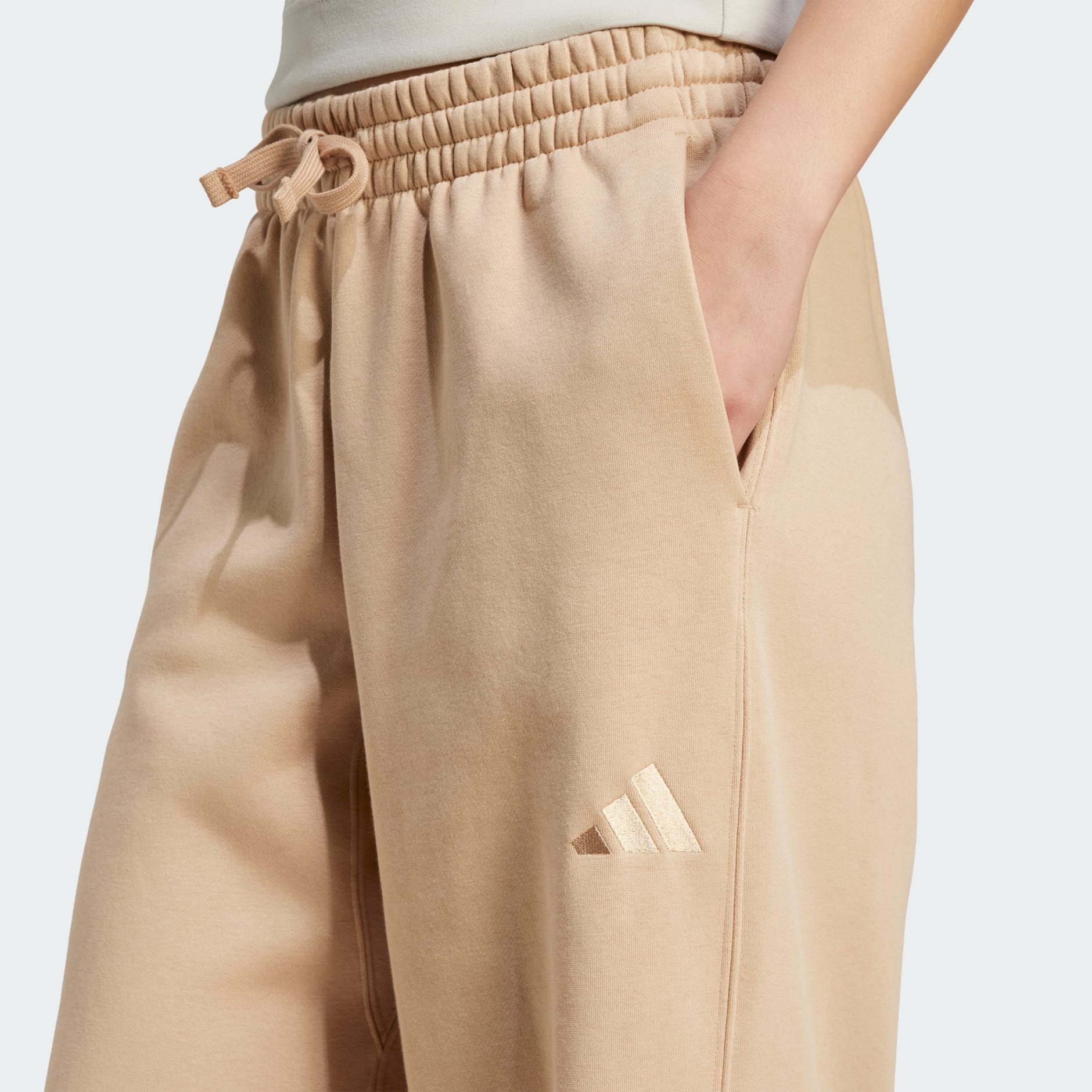 بنطال ALL SZN Fleece Loose Wide-Leg