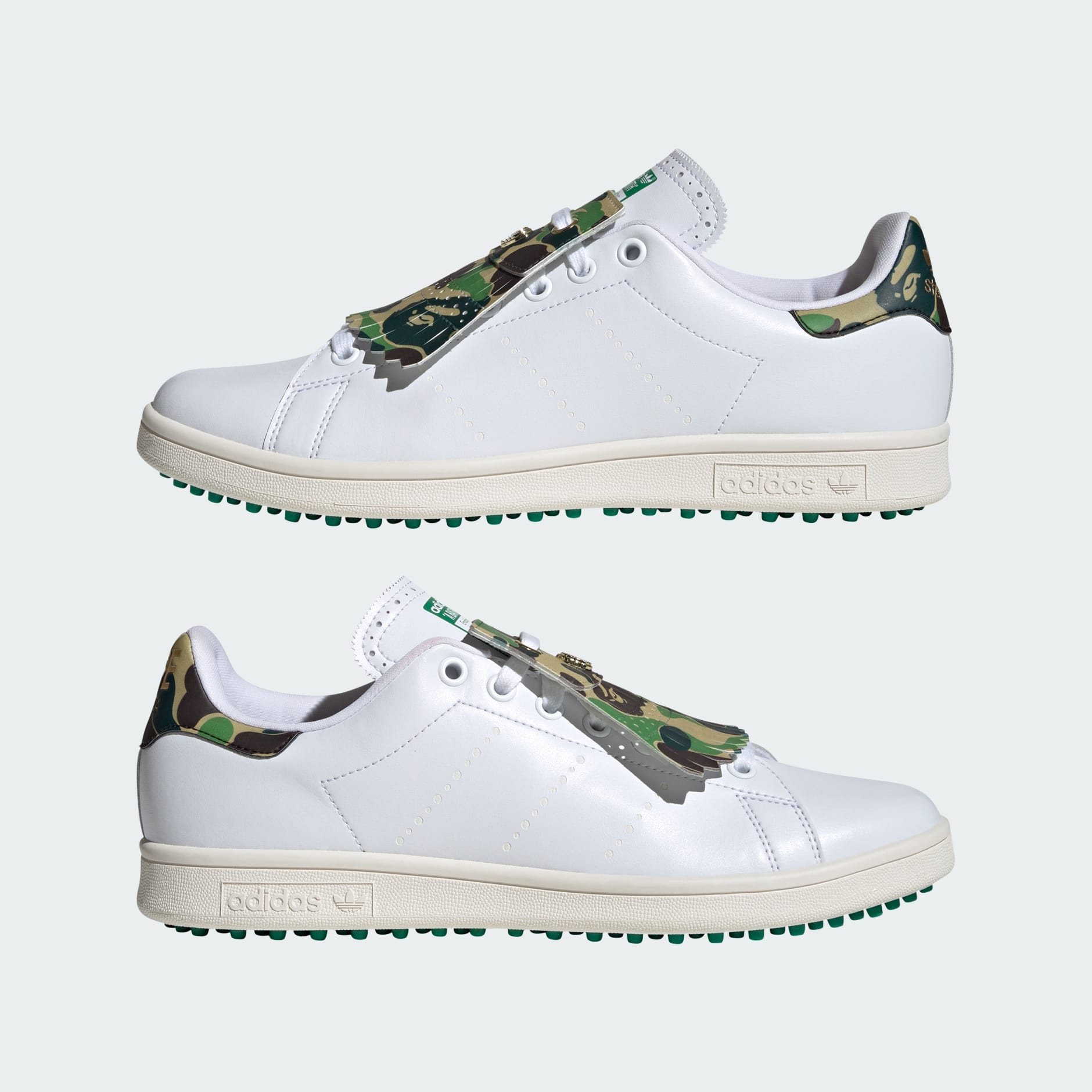 BAPE x adidas Stan Smith Golf Shoes
