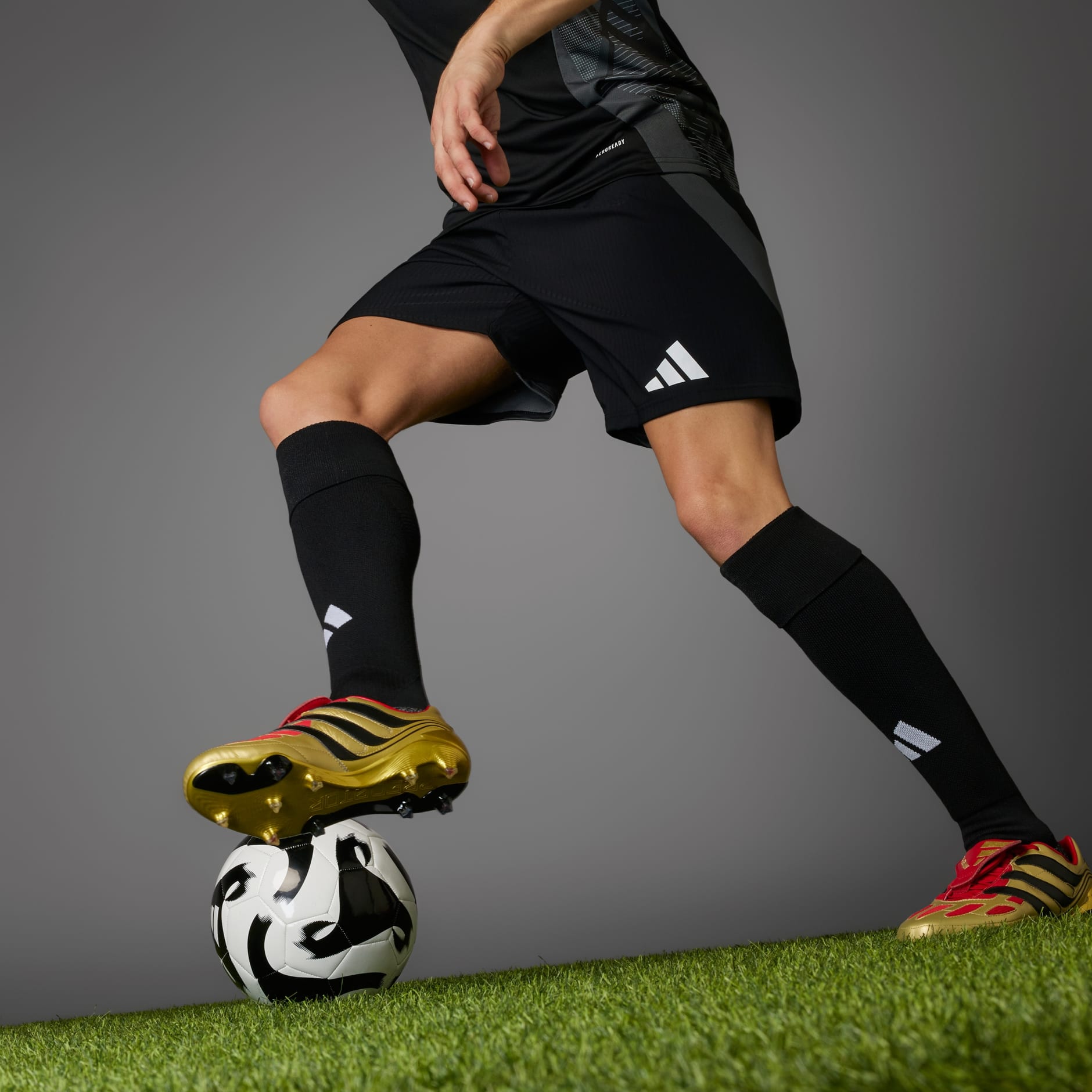 Shoes - Predator Precision ZZ Firm Ground Boots - Gold | adidas Israel