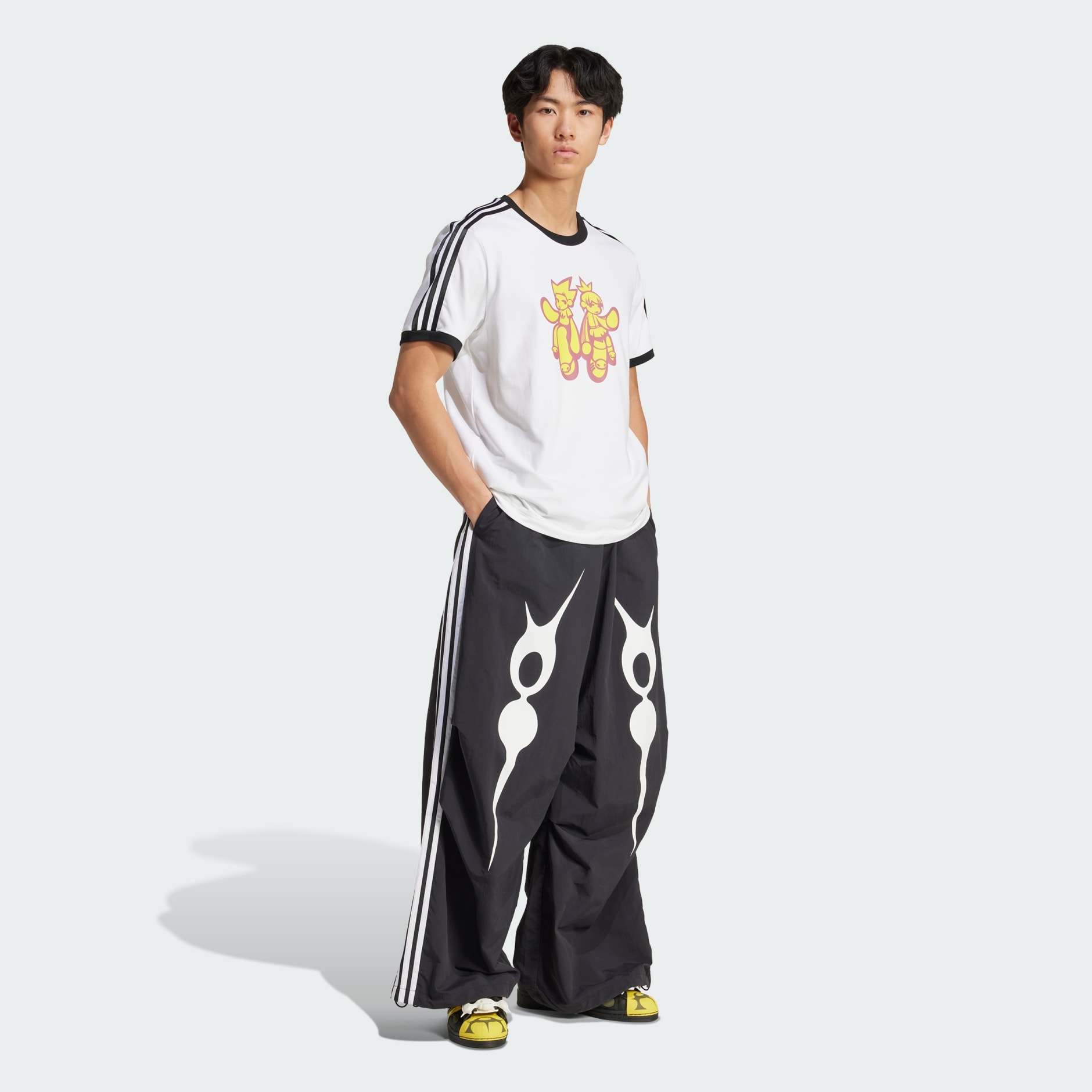 Offgod Ringer Tee - White | adidas Hong Kong