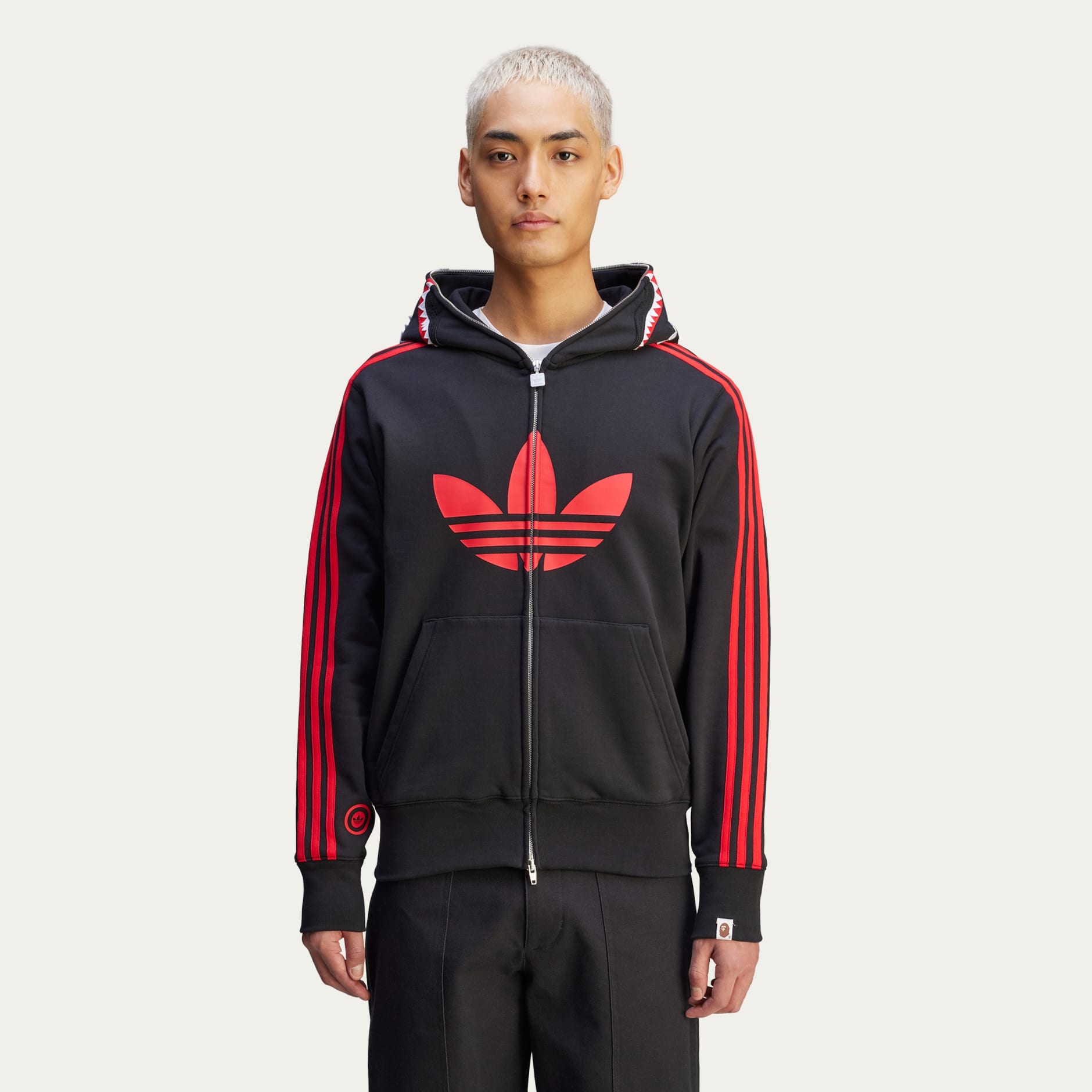adidas BAPE Ultimate Shark Hoodie - Black | adidas TZ adidas BAPE Ultimate Shark Hoodie - Black | adidas TZ