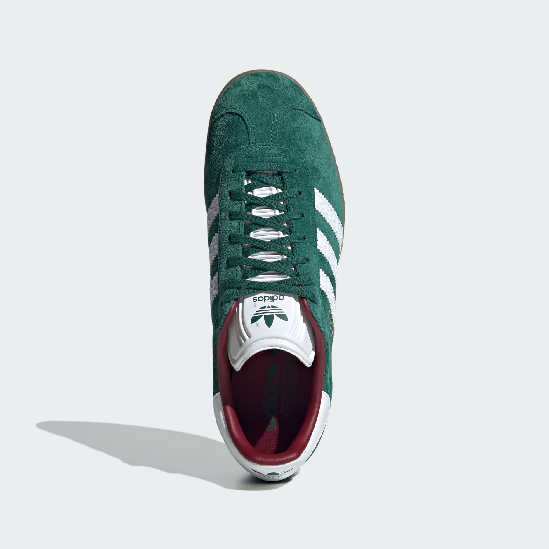 Adidas gazelle green mens size 10 hotsell