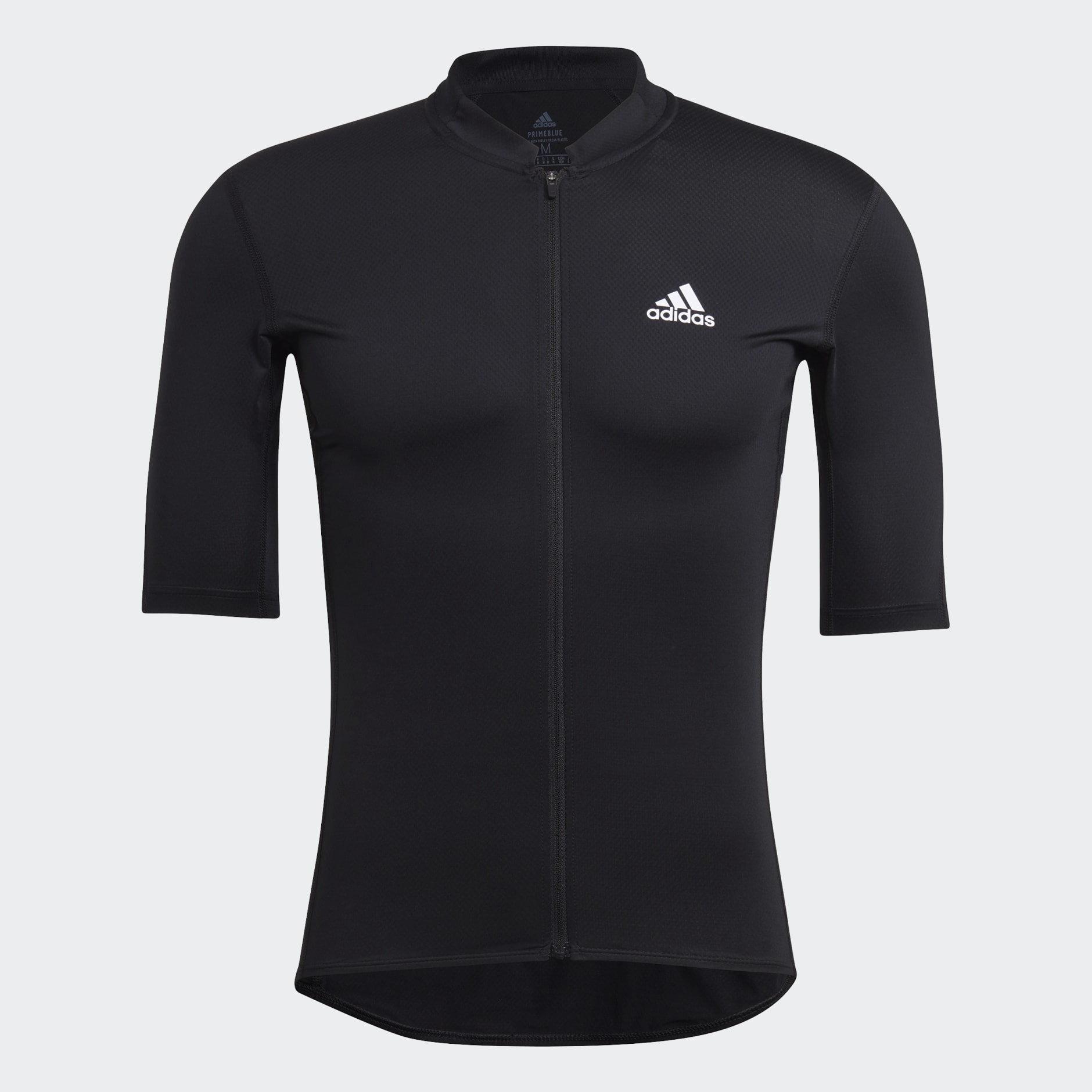 Clothing The Short Sleeve Cycling Jersey Black adidas Qatar