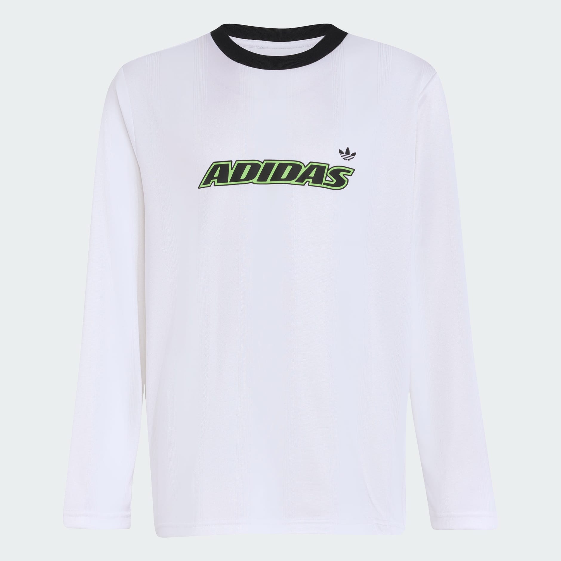 アディダス adidas Kids Long Sleeve Waist Crew Neck Tee(Big Kid) レディース シャツ トップス W Kids Clothing - Longsleeve Tee Kids - White | adidas Qatar