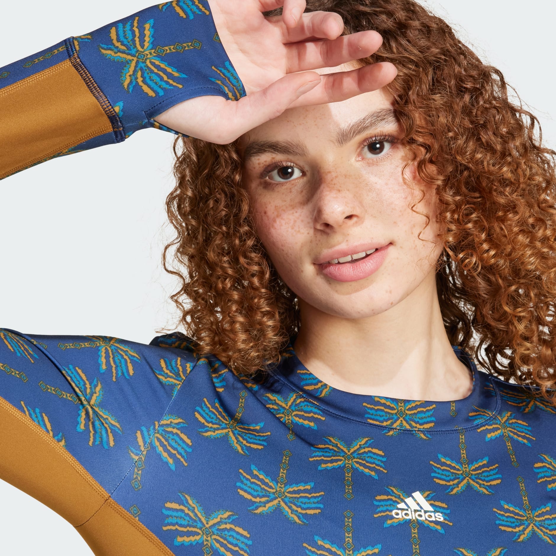 adidas x FARM Rio Body Long Sleeve Leotard