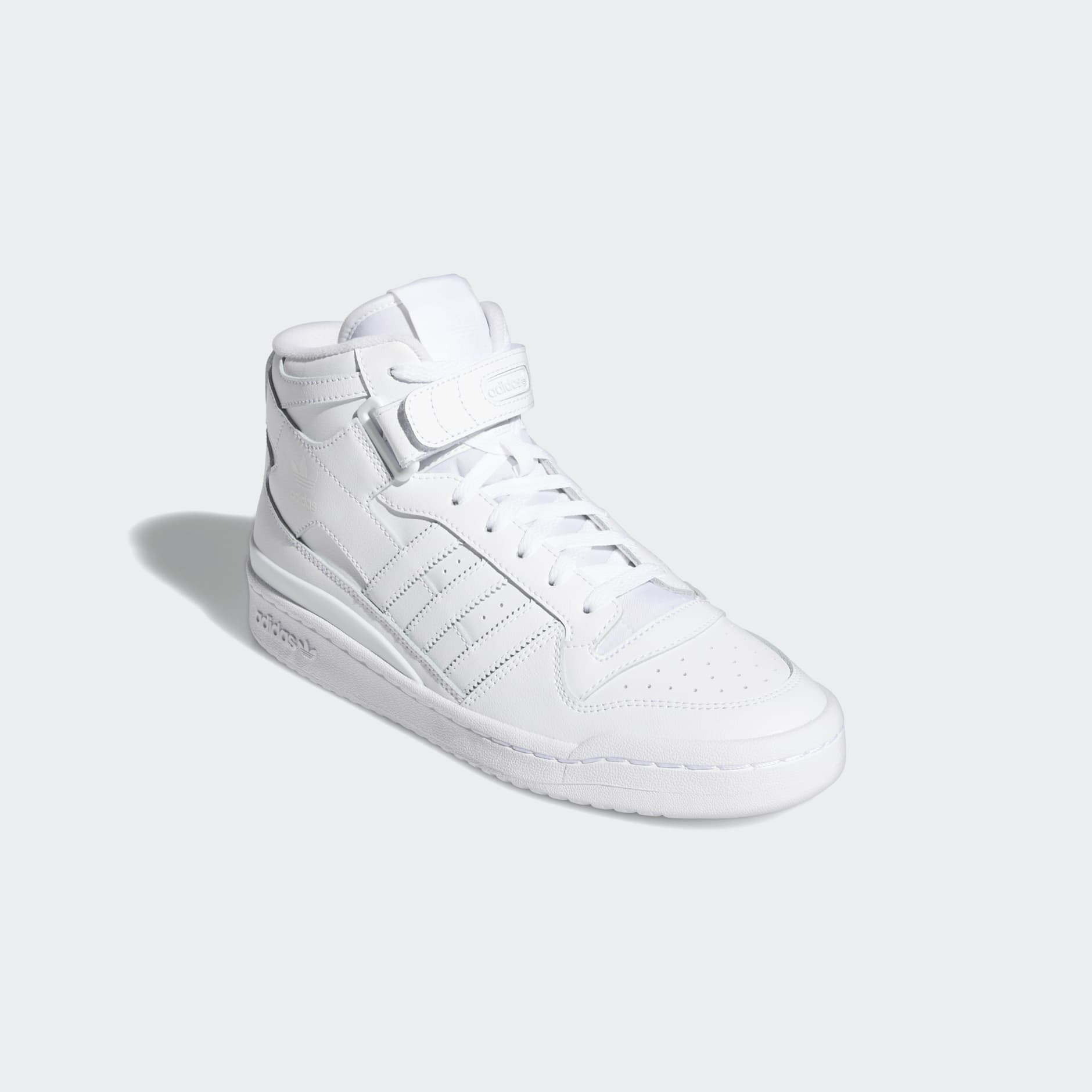 Shoes - Forum Mid Shoes - White | adidas Bahrain
