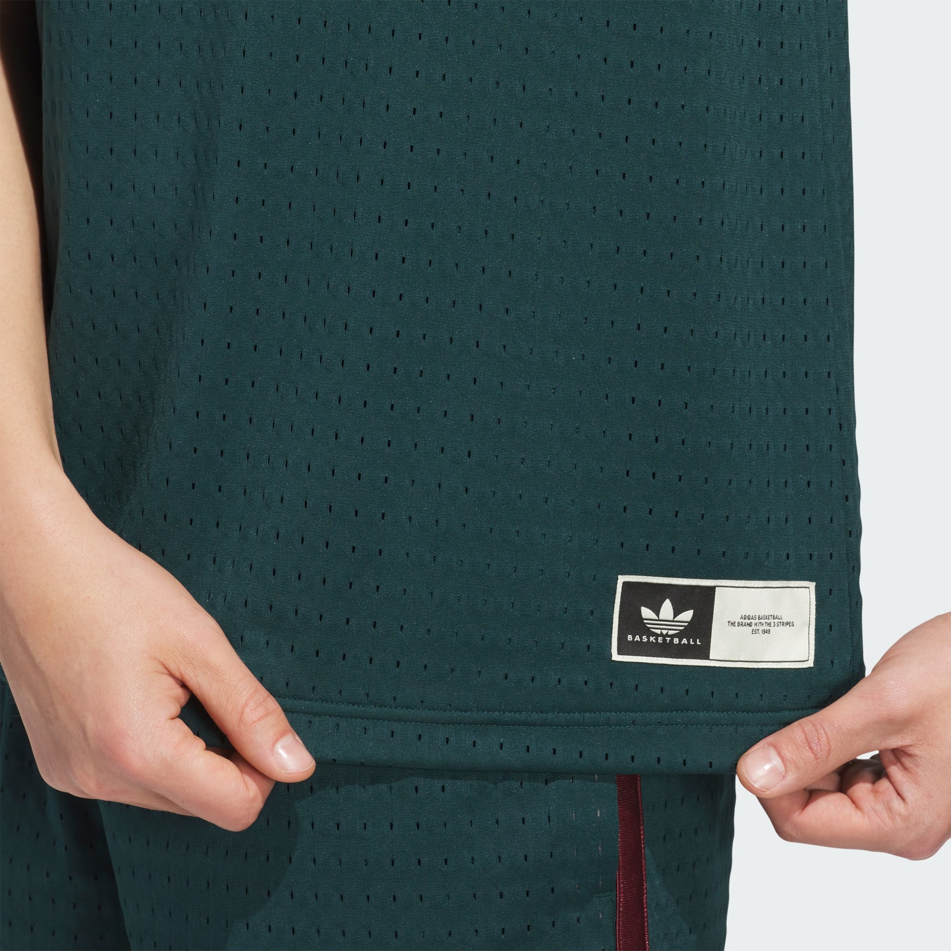 ☆Adidas☆Originals Basketball Jersey Green adidas Originals Basketball Mens Jersey Green Red JM9954