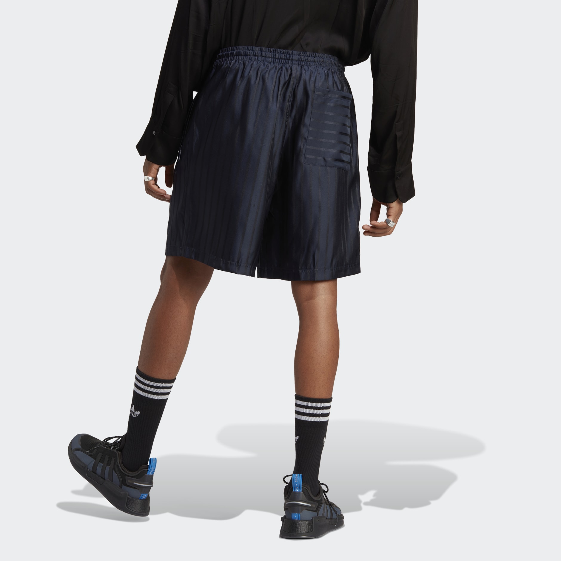 Clothing - adidas RIFTA City Boy Shorts - Blue | adidas South Africa