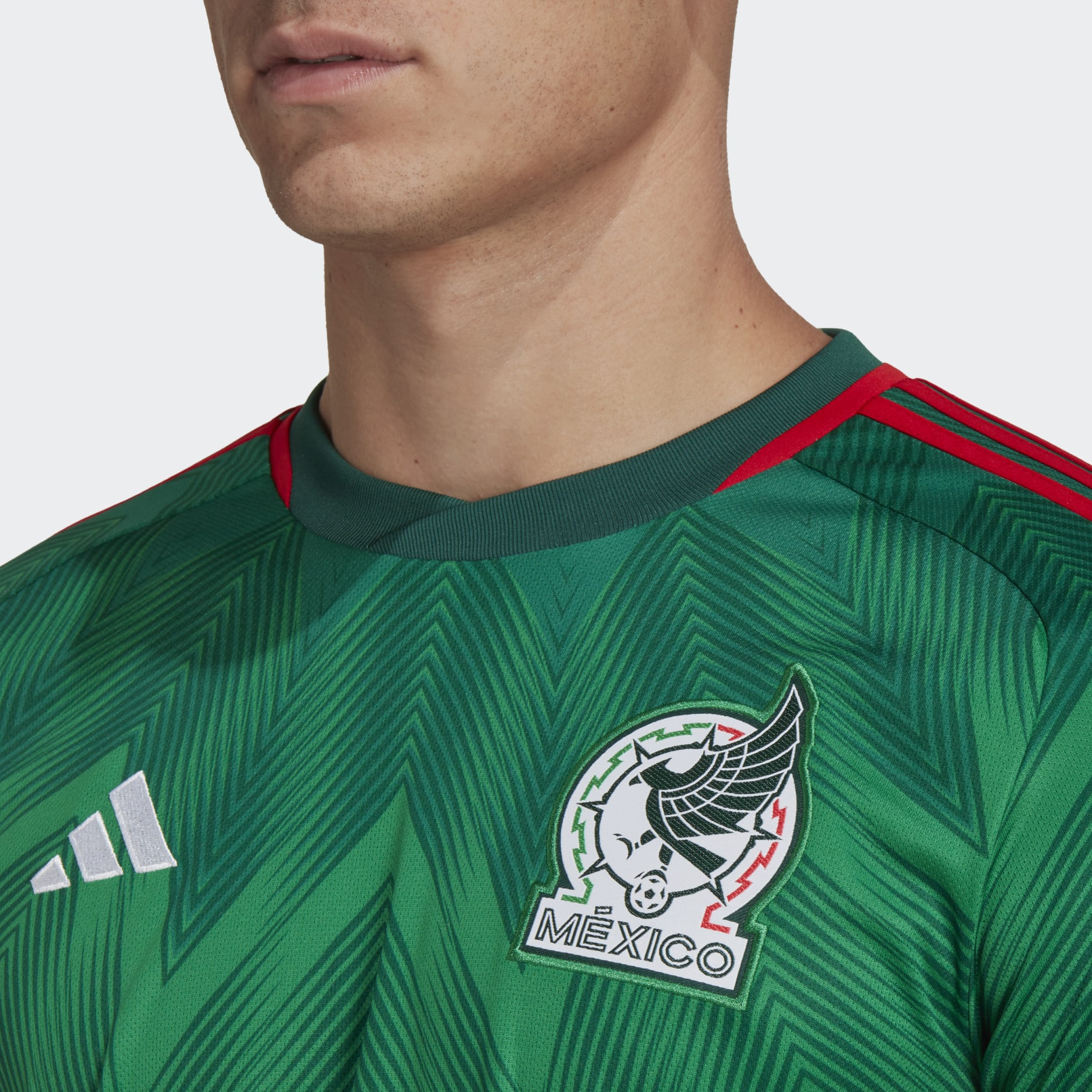 Clothing Mexico 22 Home Jersey Green adidas South Africa