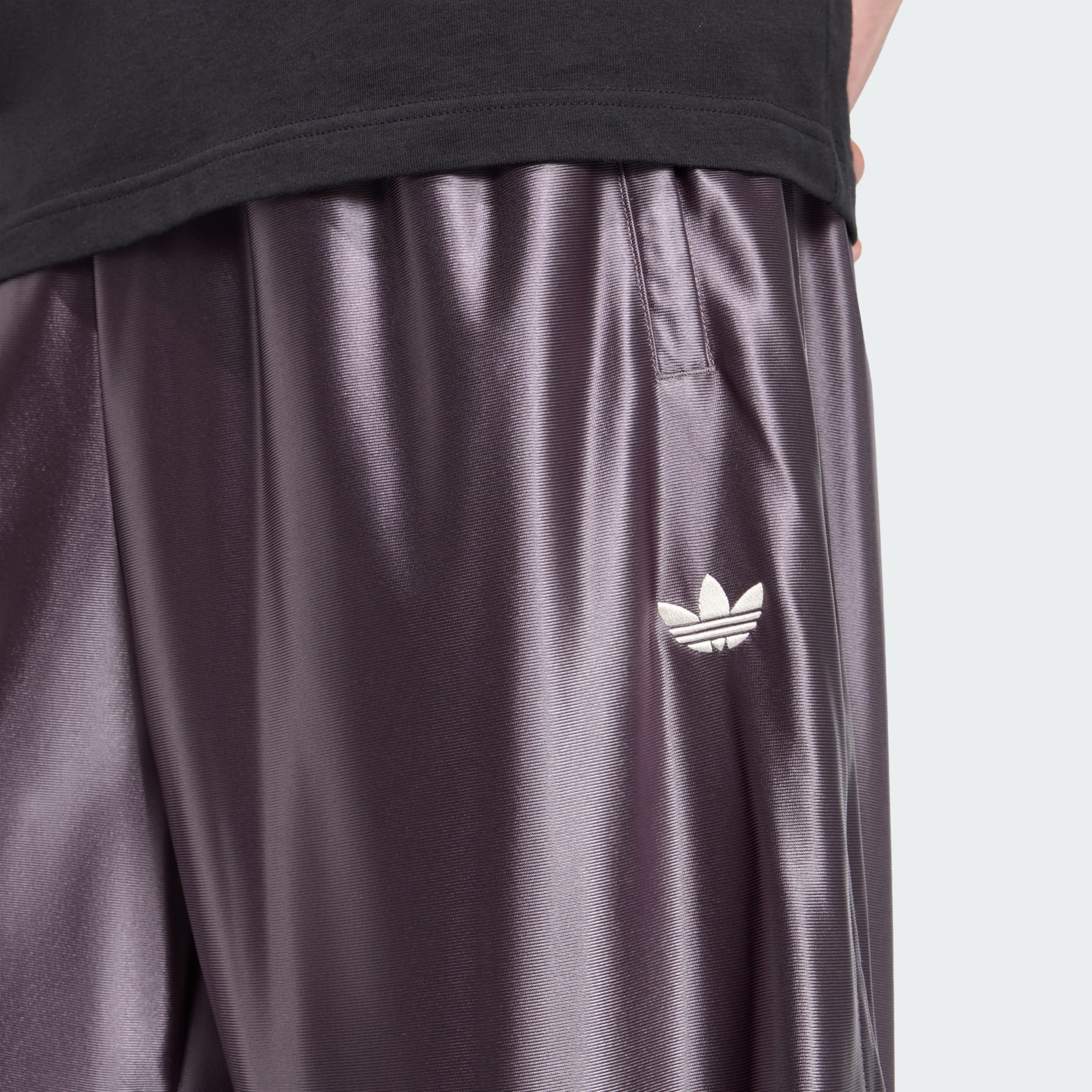 ADIBREAK OVERSIZED SHINY SNAP OFF PANTS