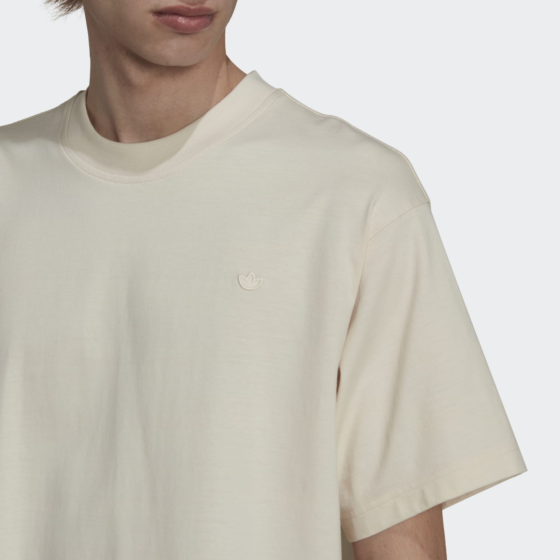 Clothing Tee | White adidas Oman - Men\'s Adicolor - Contempo