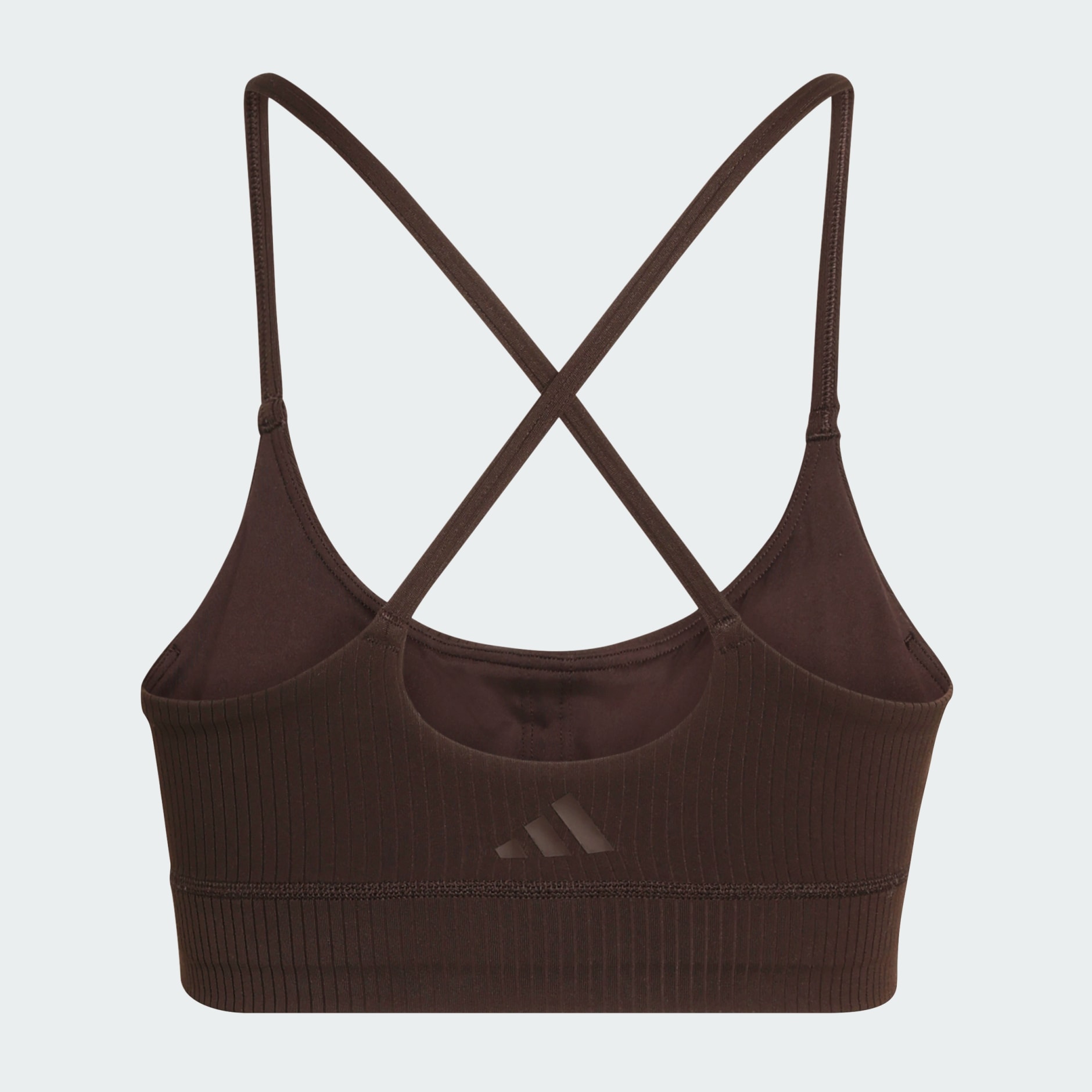 Sutien Sport adidas All Me Light Support Rib, Croială Lungă