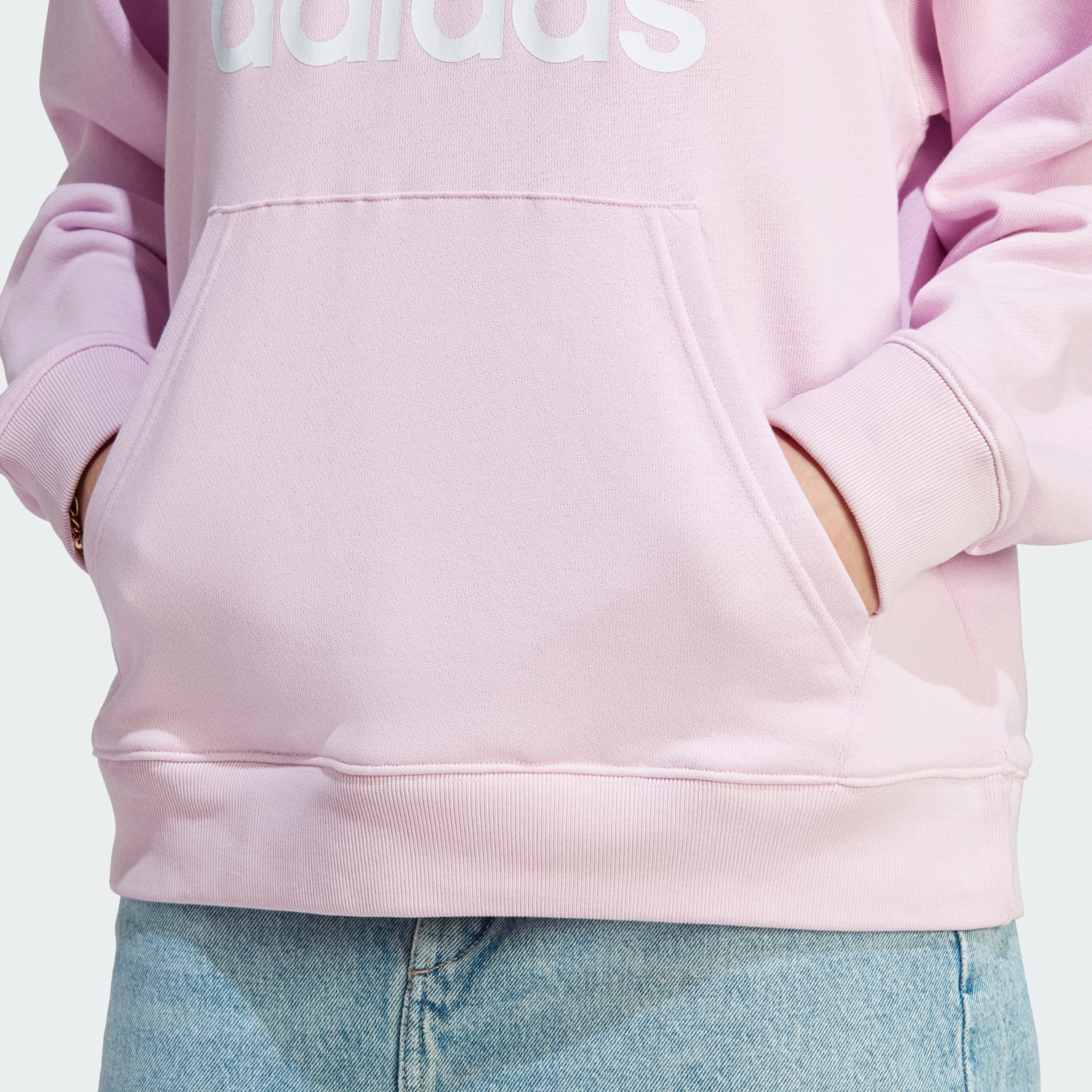 Adidas trefoil hoodie set pink online