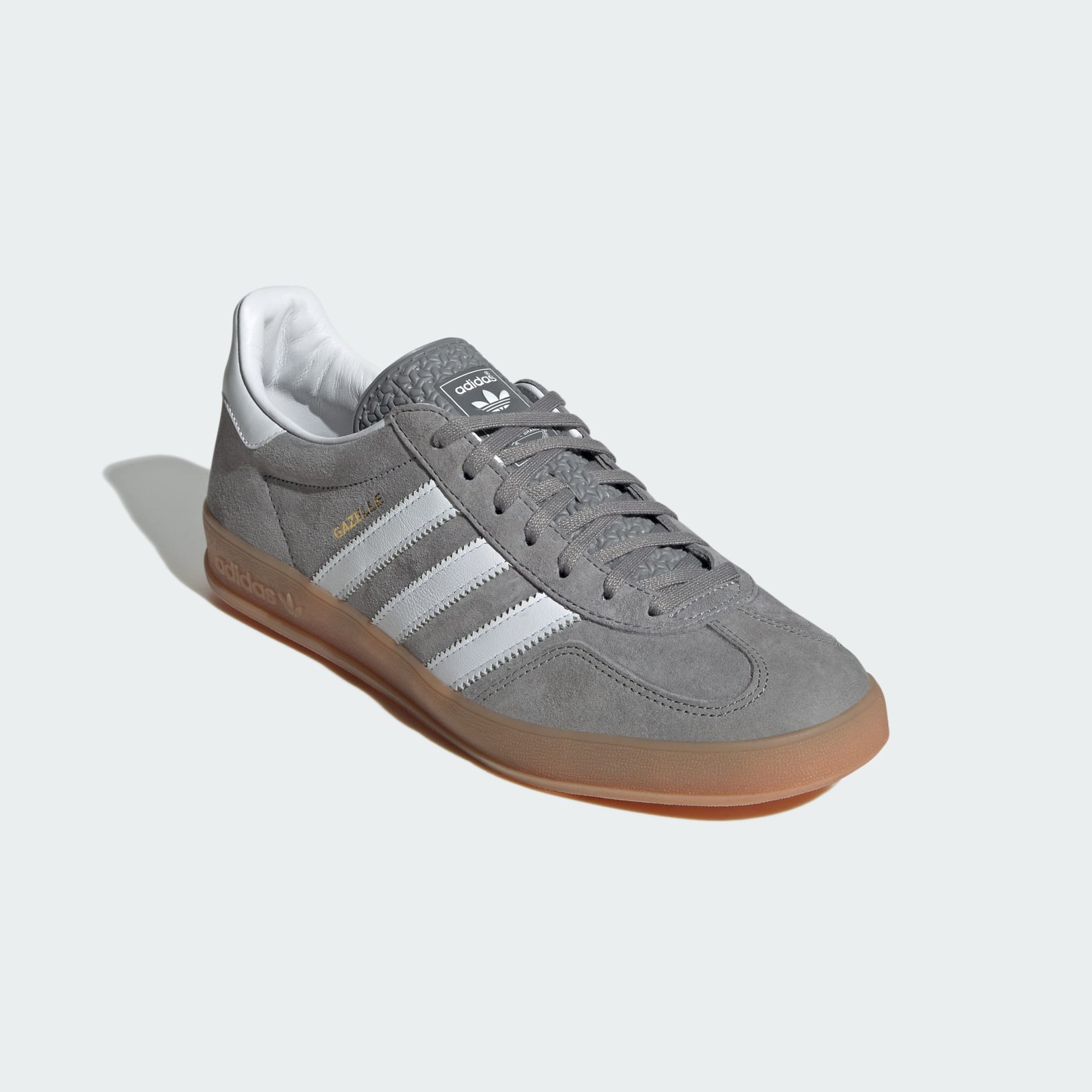 adidas Gazelle Indoor Low Trainers - Grey | adidas UAE