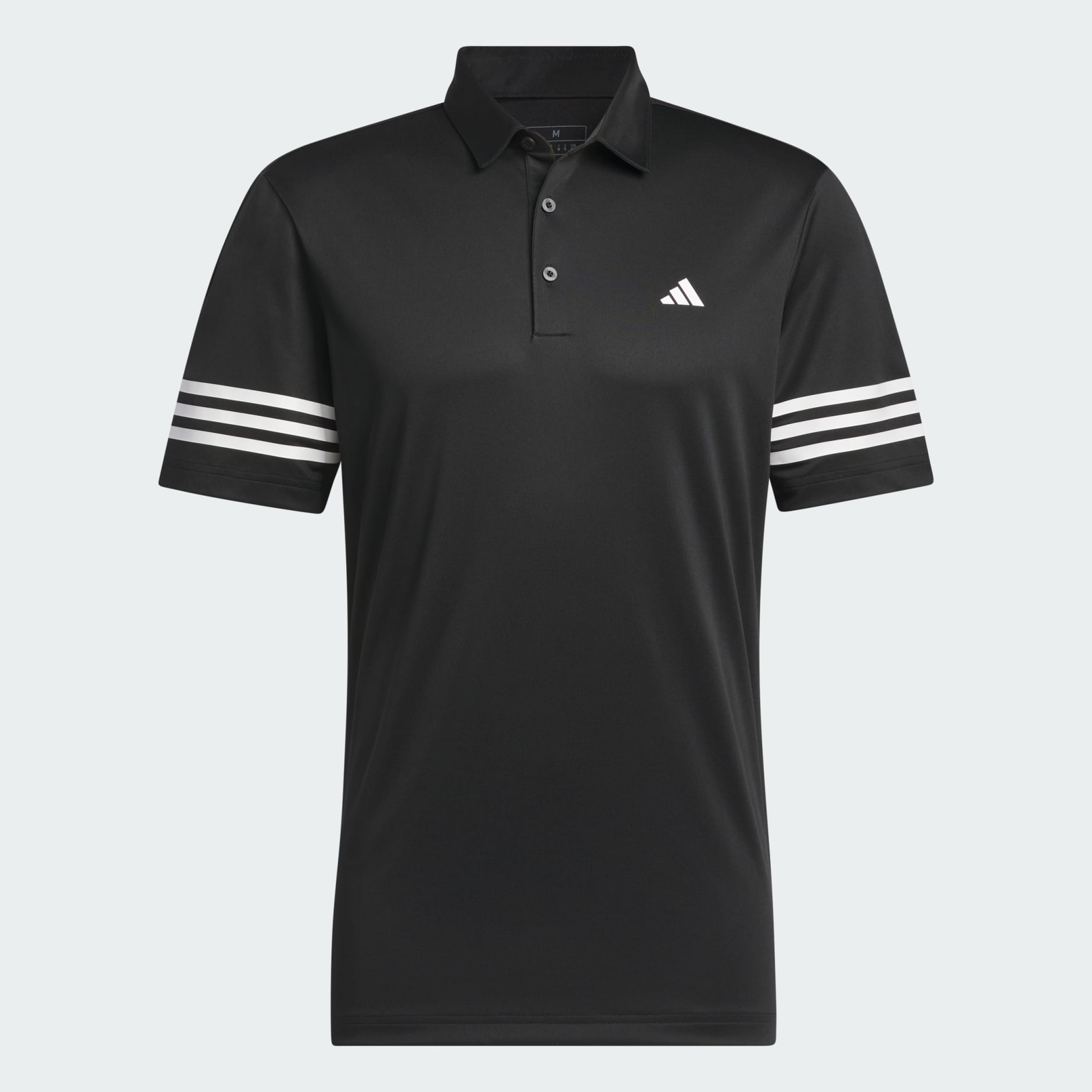 Clothing - 3-Stripes Polo Shirt - Black | adidas South Africa