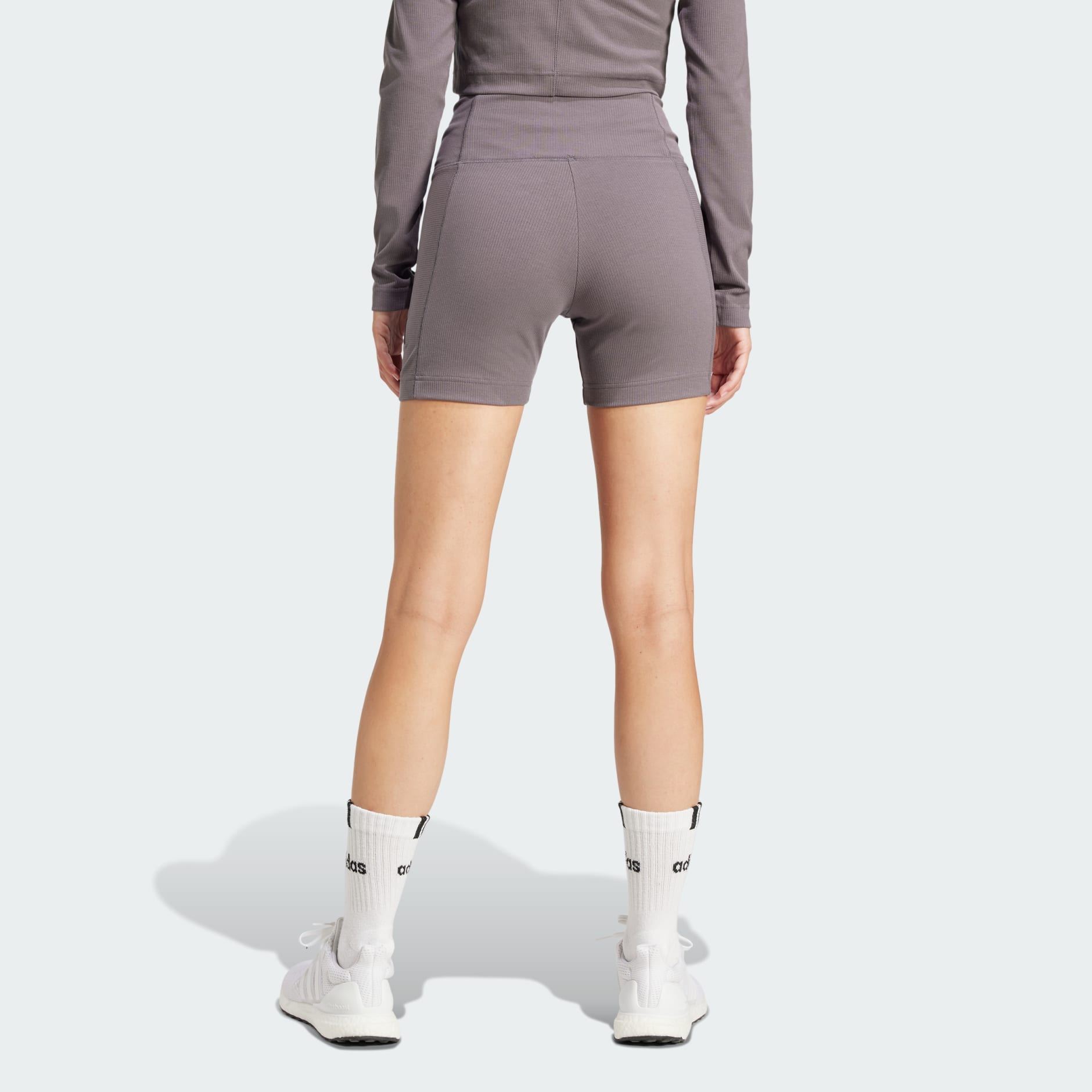 ALL SZN Rib High-Waist Bike Shorts