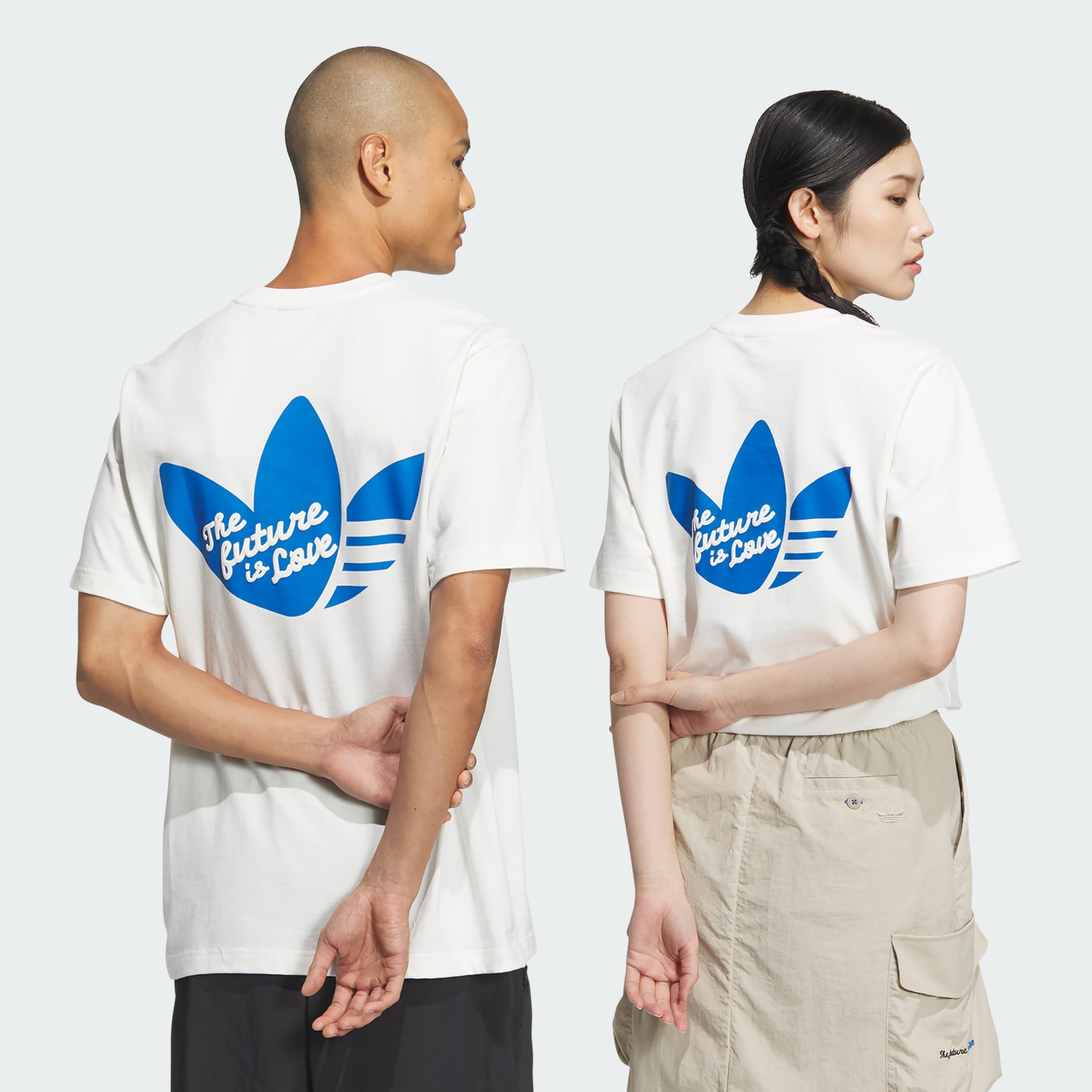 【adidas】ユニセックス◇CHINESE V-DAY GRAPHIC Tシャツ Chinese V-Day Graphic Tee - White | adidas Hong Kong