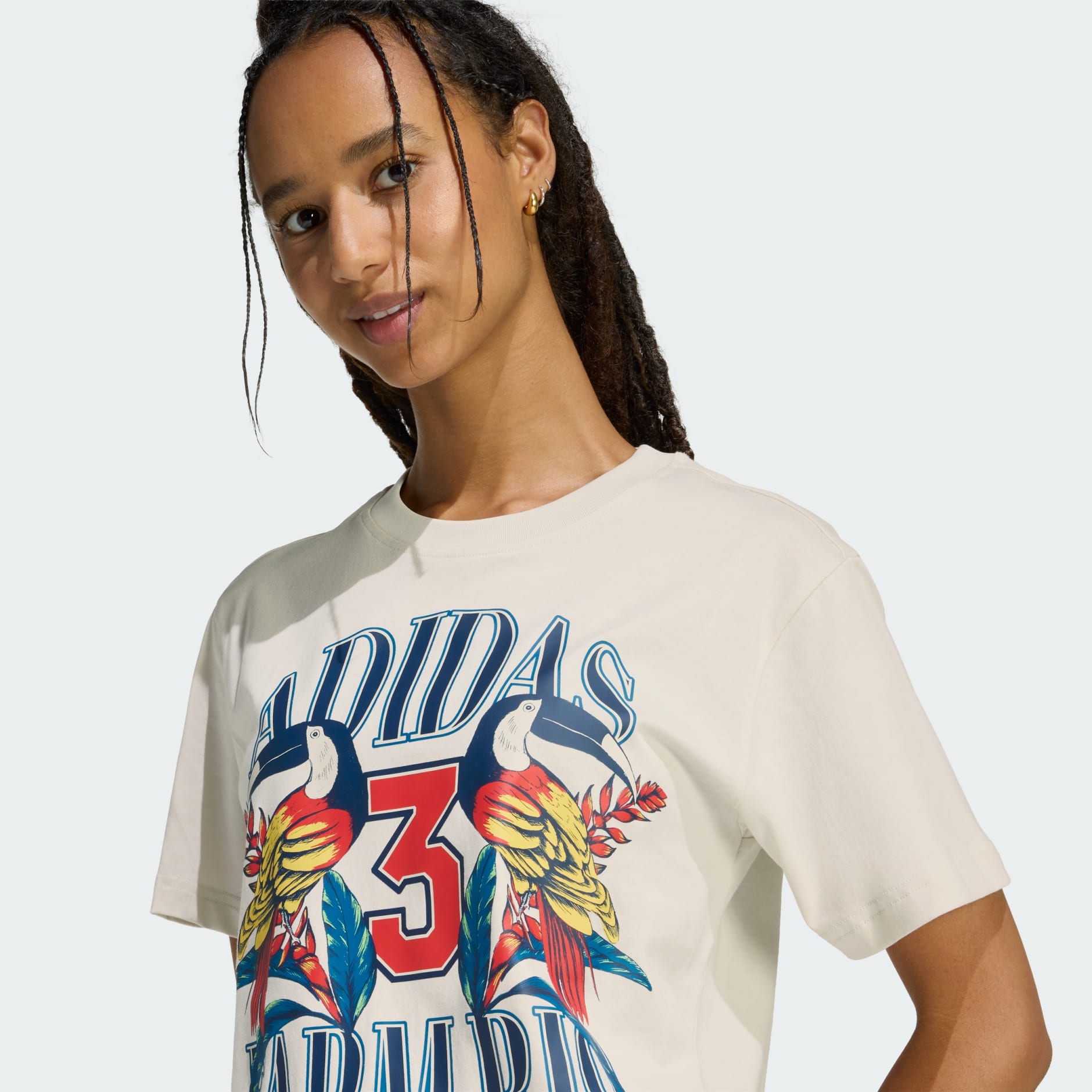 ADIDAS x FARM RIO GRAPHIC T-SHIRT