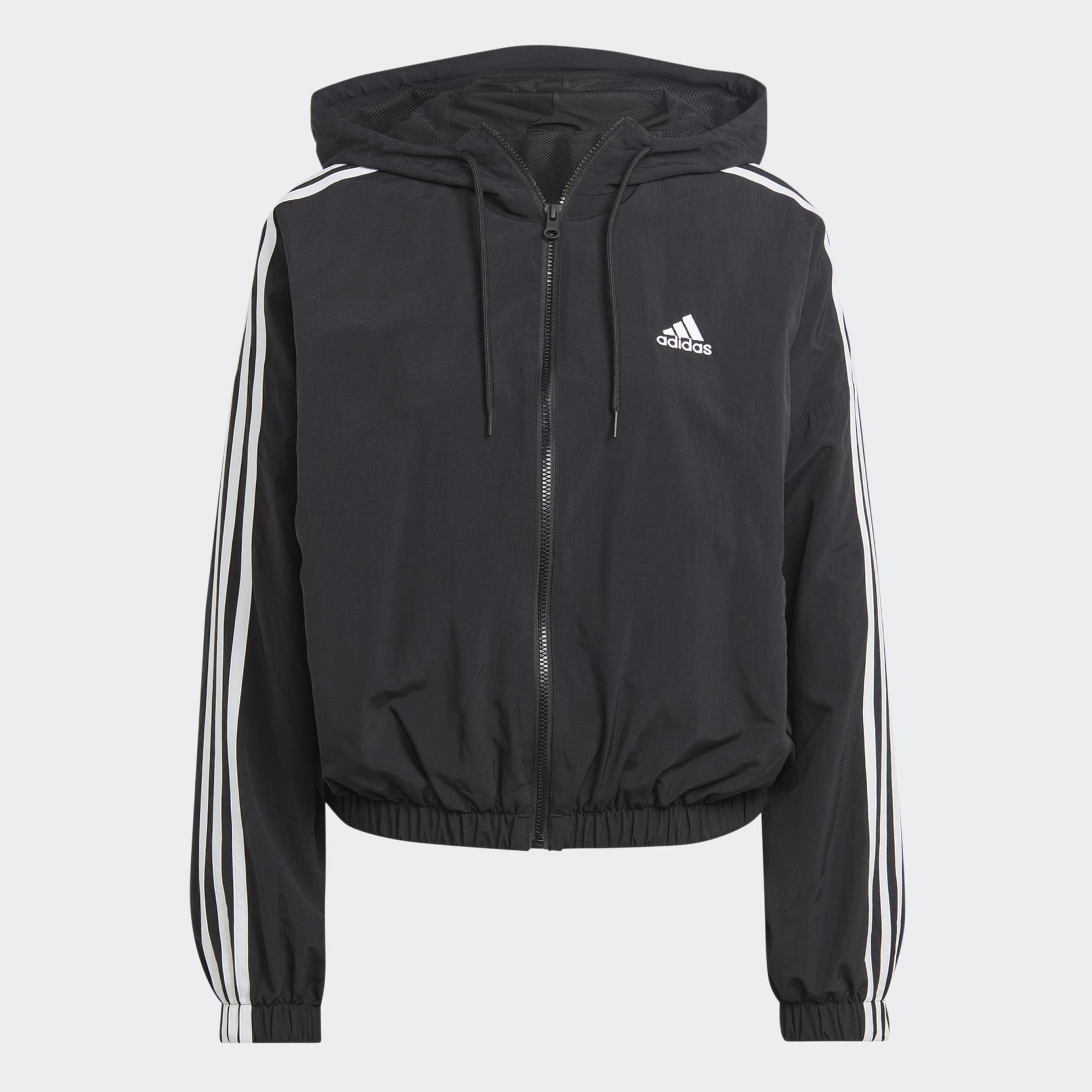 Essentials 3-Stripes Woven Windbreaker