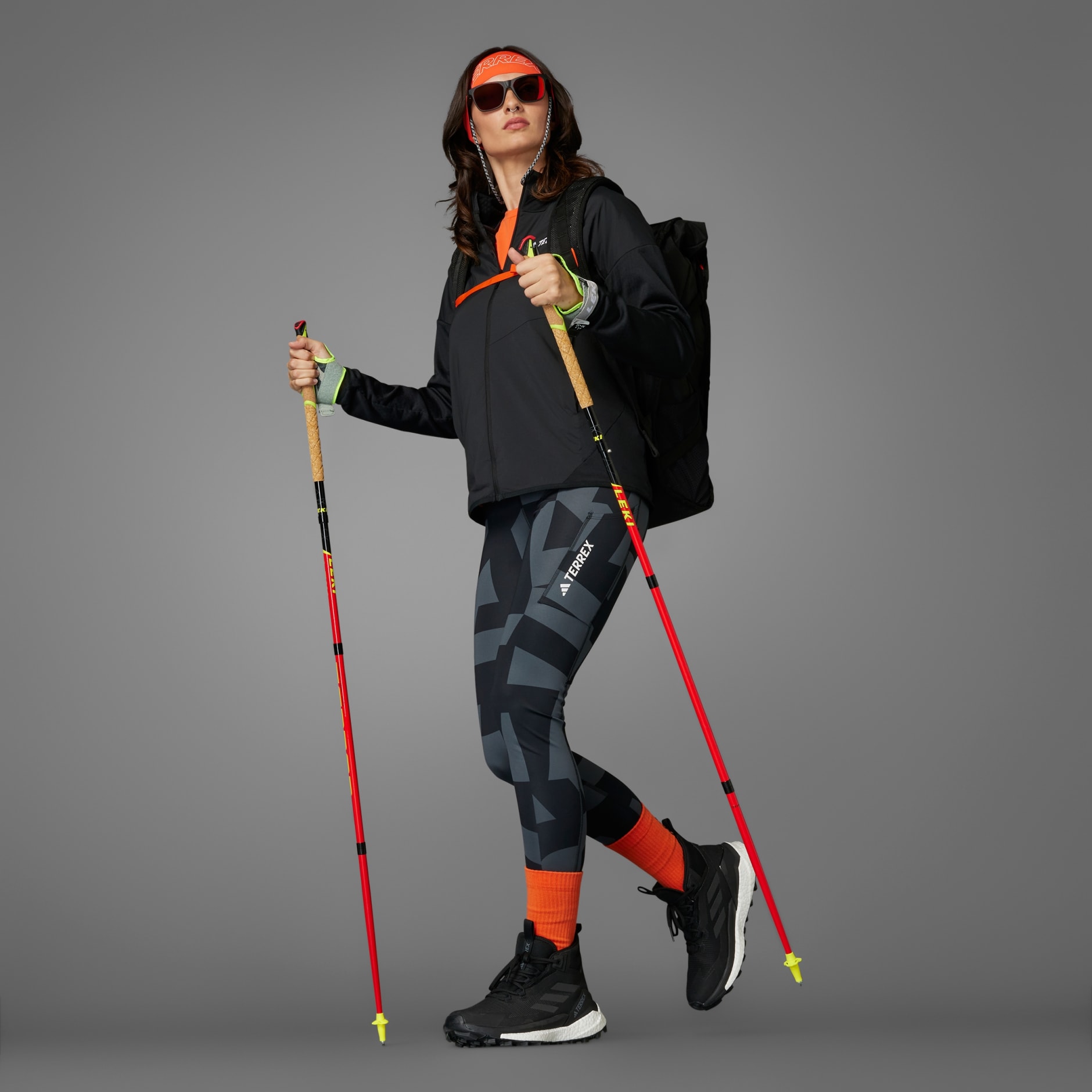 Veste &agrave; capuche molleton l&eacute;ger Terrex Xperior Climawarm+ Wind