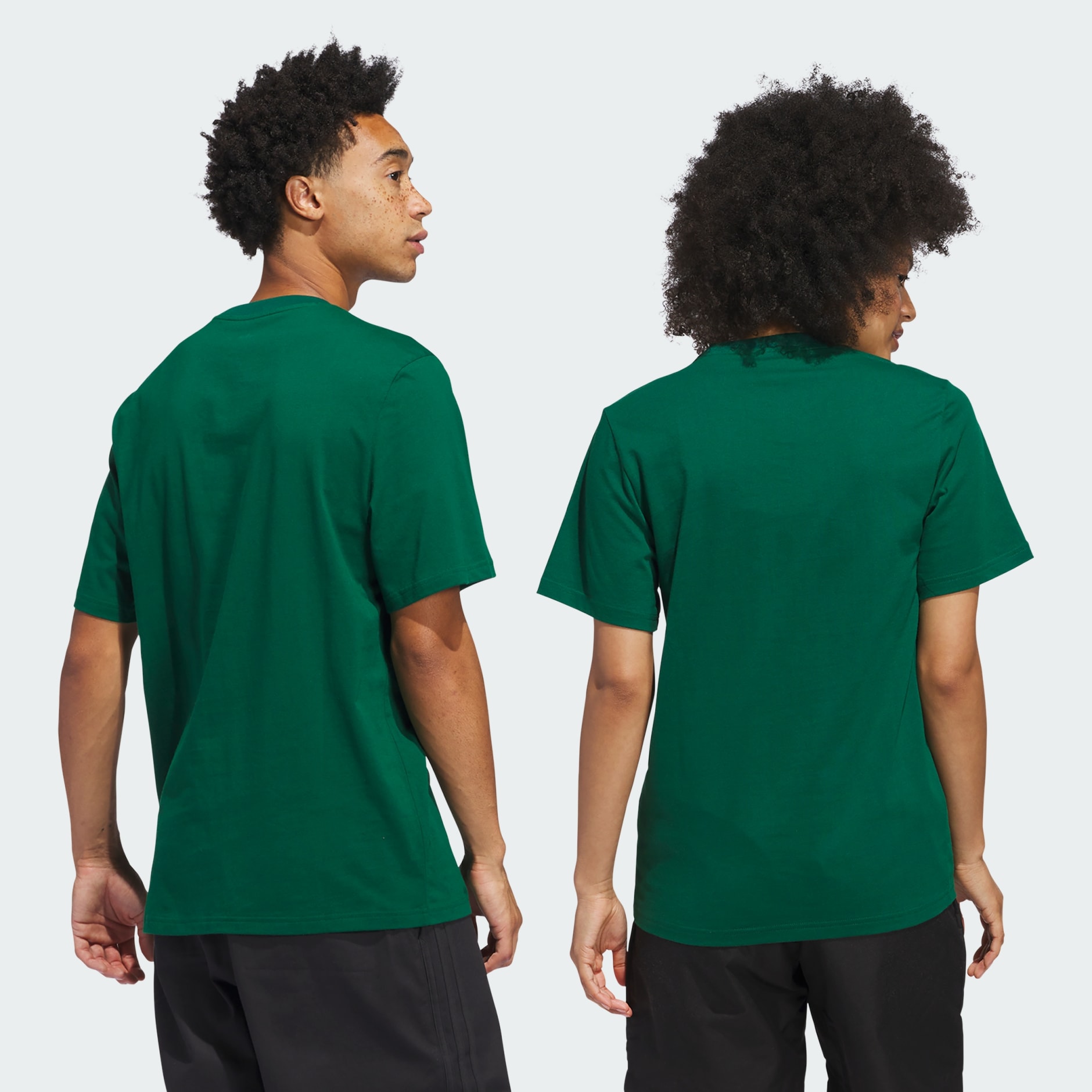 adidas Trefoil Torch Tee (Gender Neutral) - Green | adidas UAE