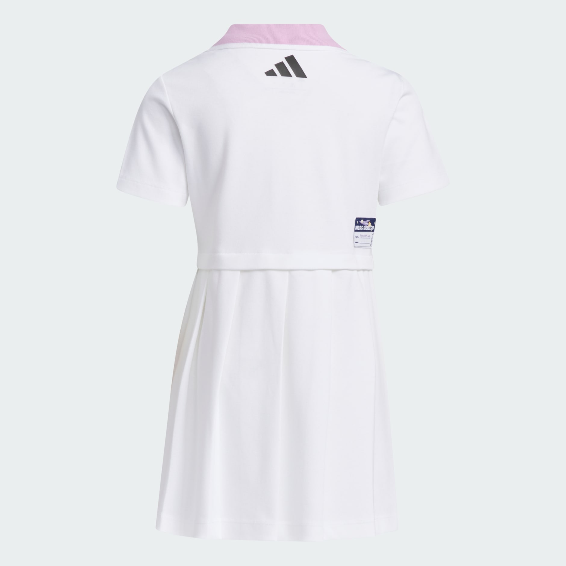 Knit Polo Dress Kids - White | adidas Hong Kong