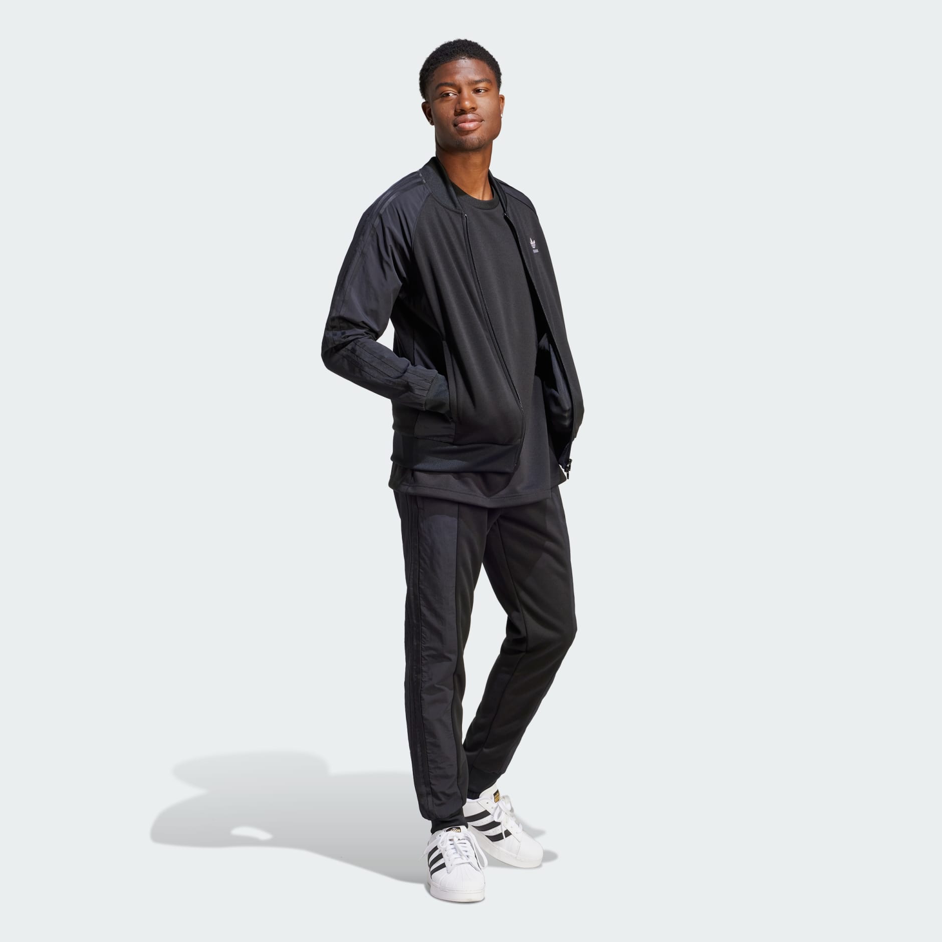 Adidas techno sale track pants