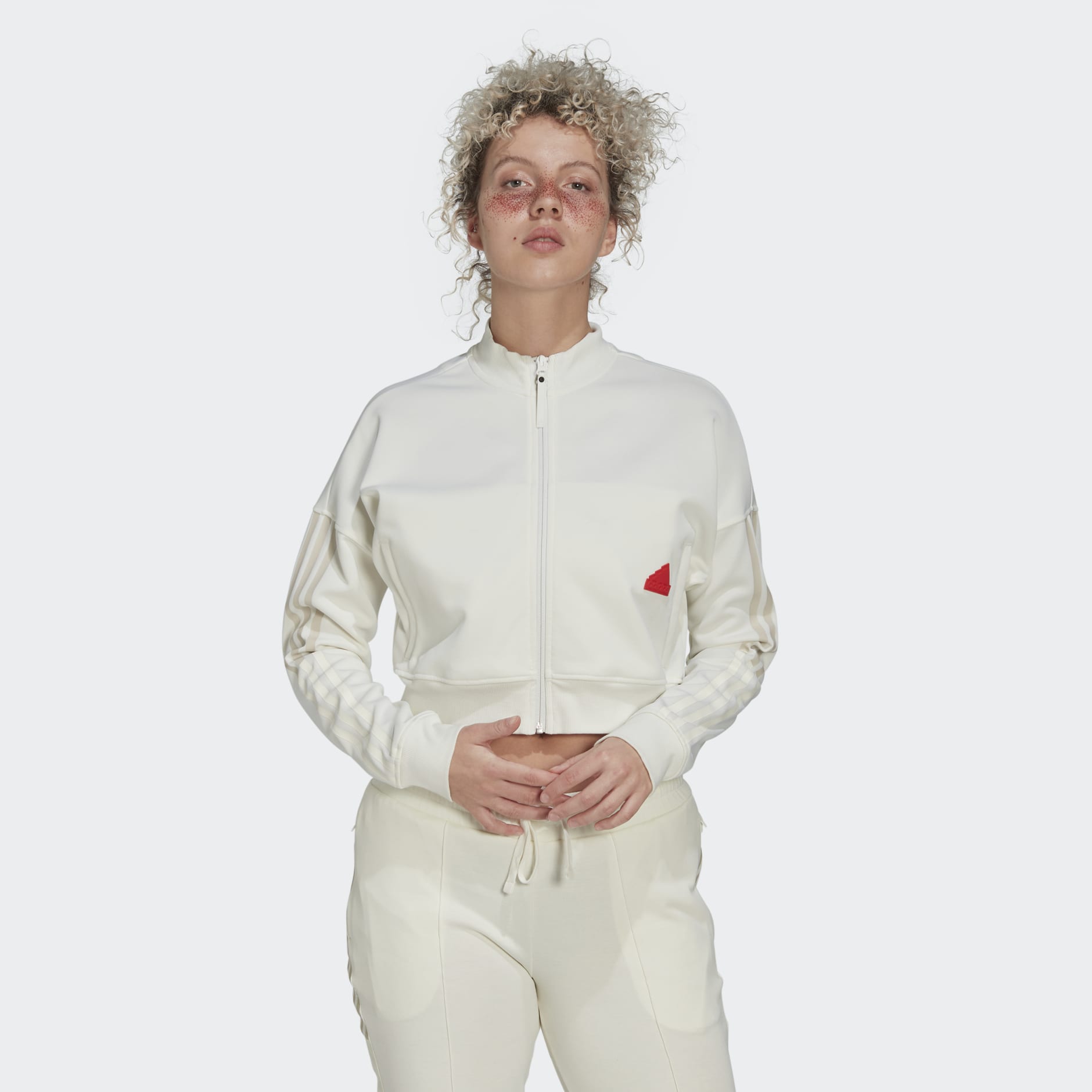 Cropped Track Top