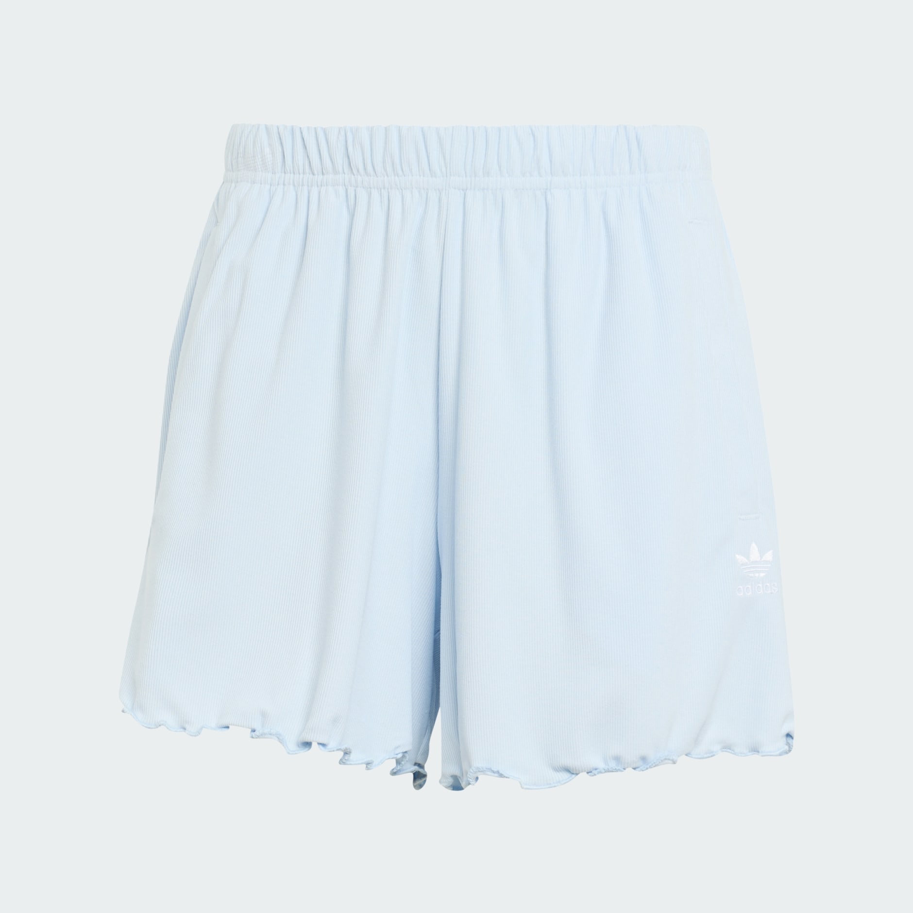 ESSENTIALS SCALLOPED EDGE SHORTS