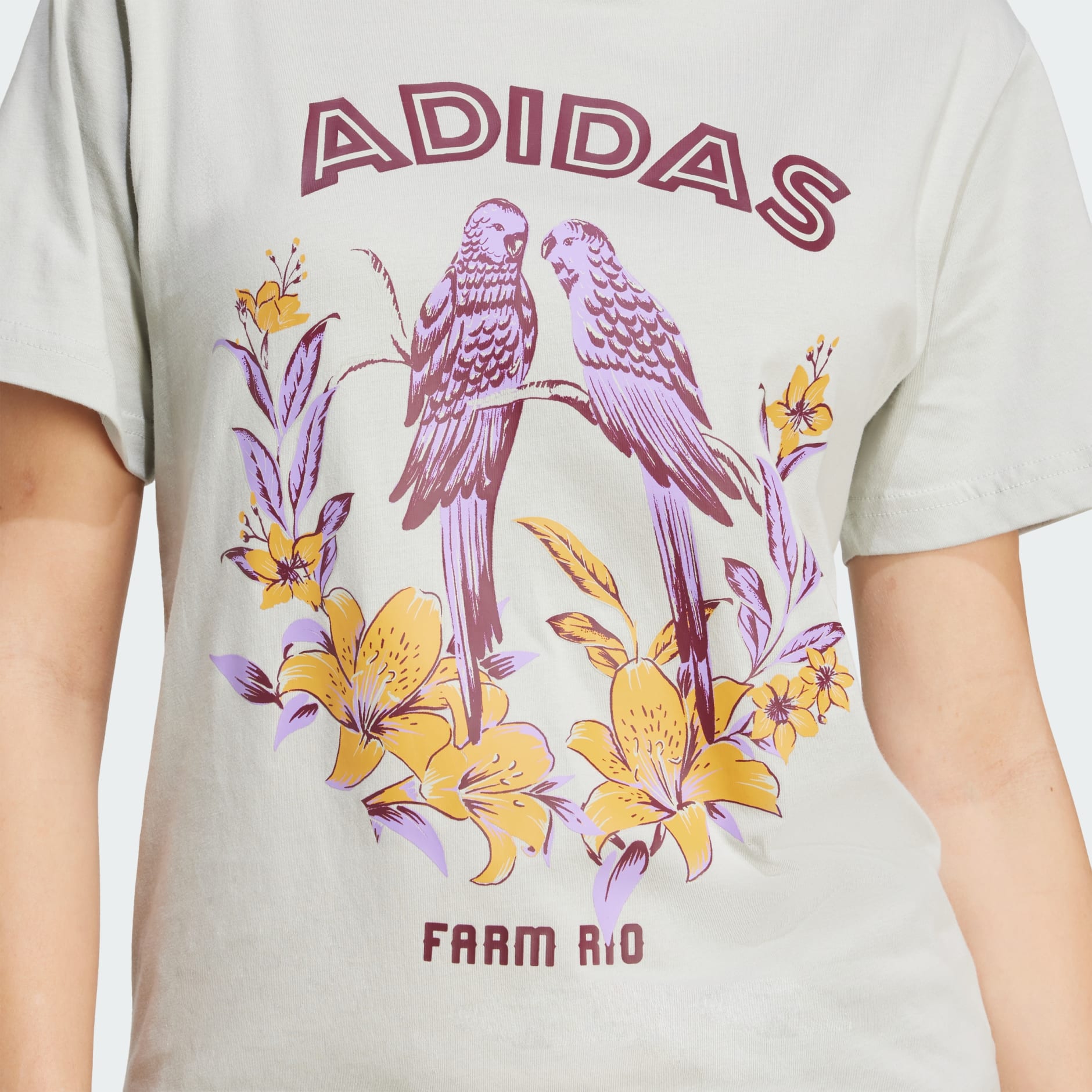Tricou cu imprimeu grafic adidas X FARM 2