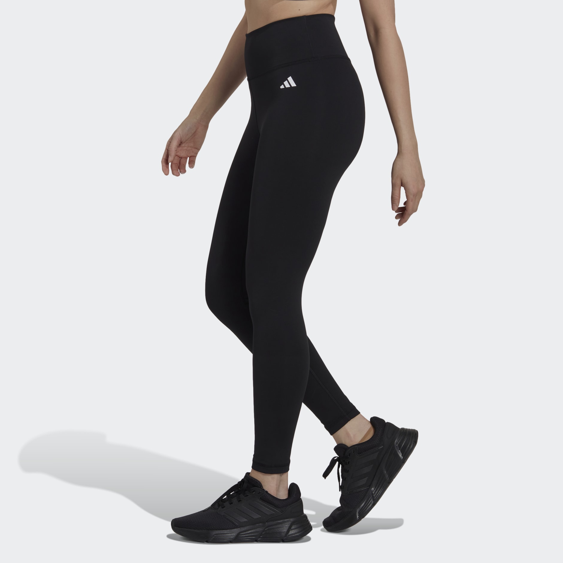 adidas Leggings for Women - Cotton Leggings - Black Leggings - High Waisted  - 7/8 Length at Amazon Women's Clothing store