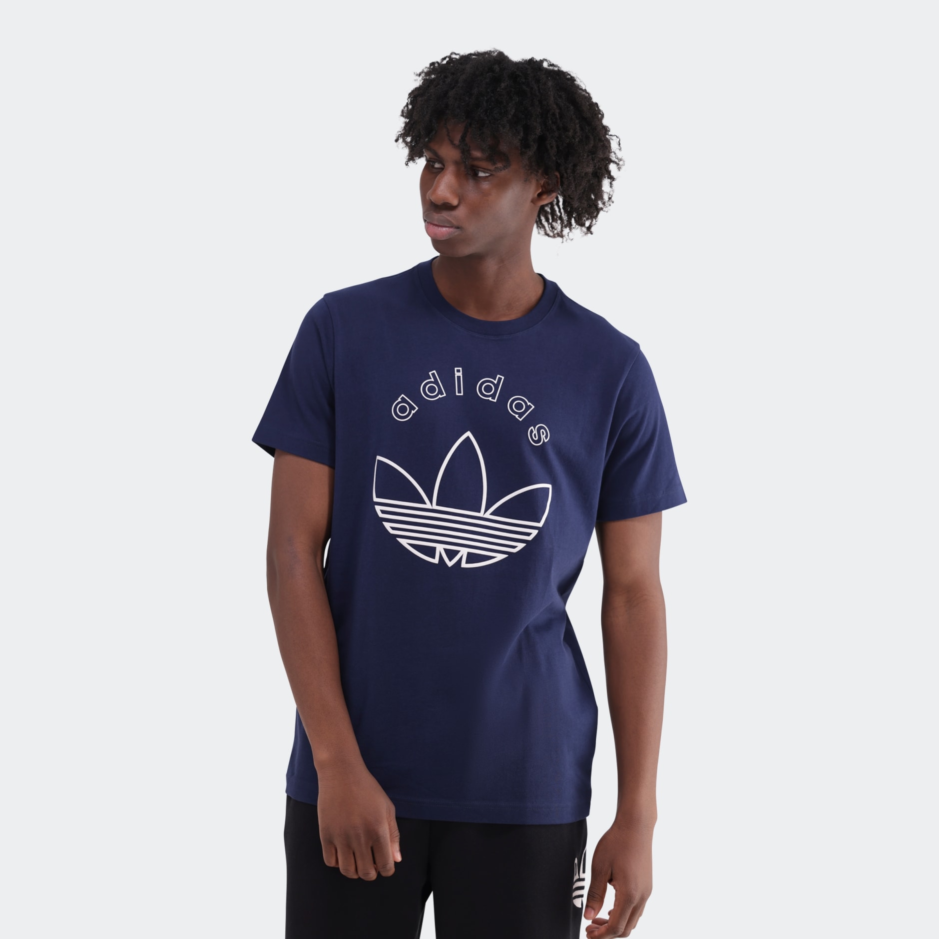 Adidas t shirt uomo blu online