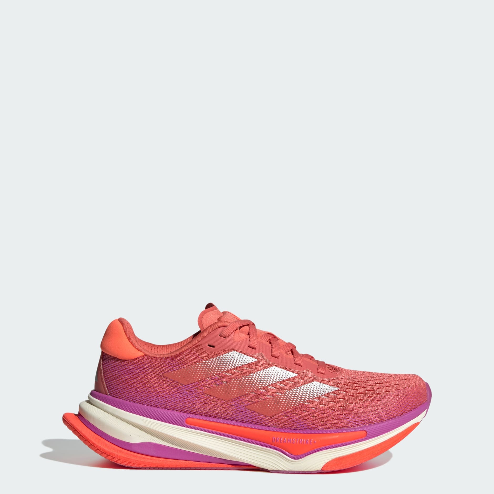 Adidas womens running shoes red best sale