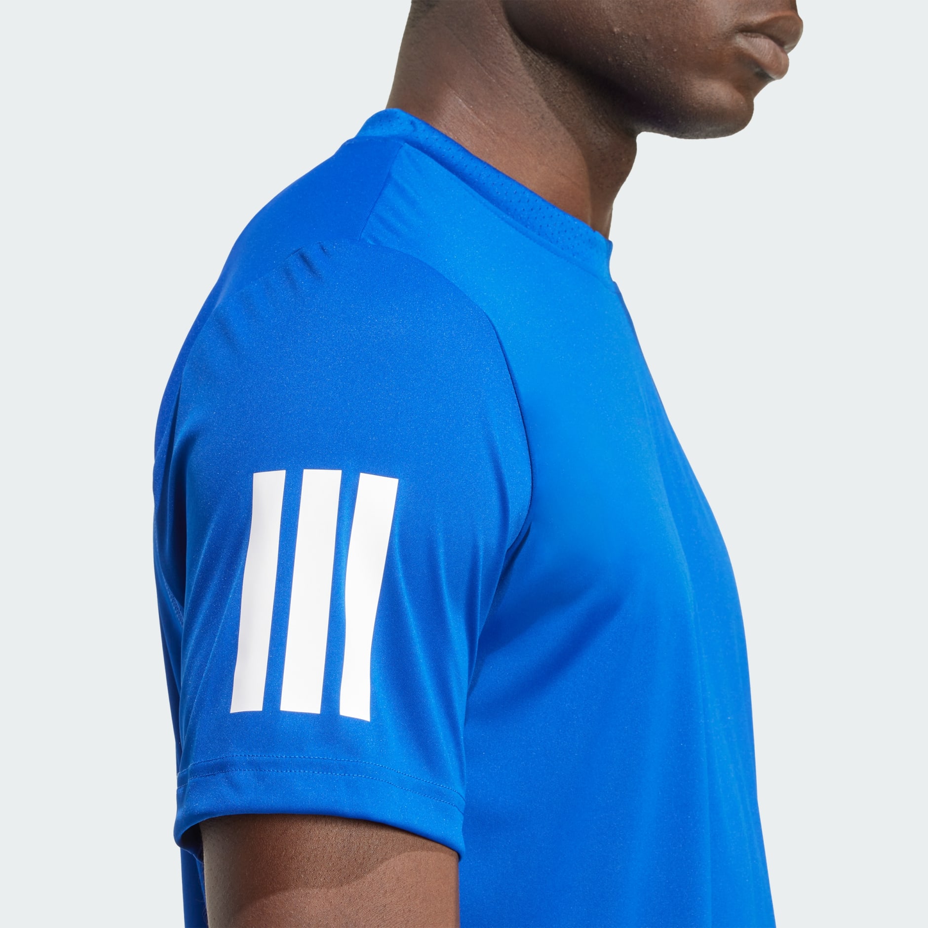 T-shirt Club Tennis Climacool 3 bandes
