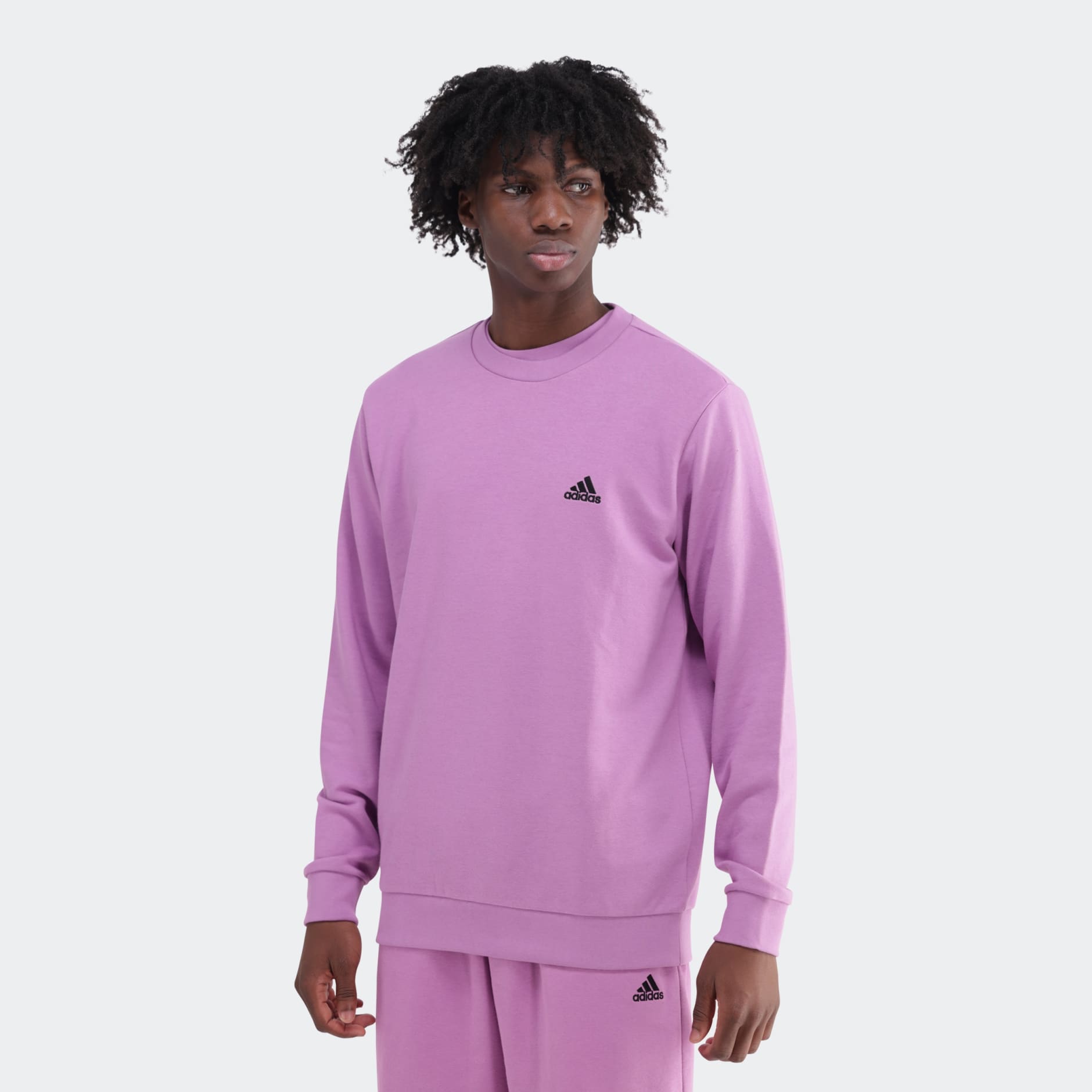 Adidas lilac sweatshirt online