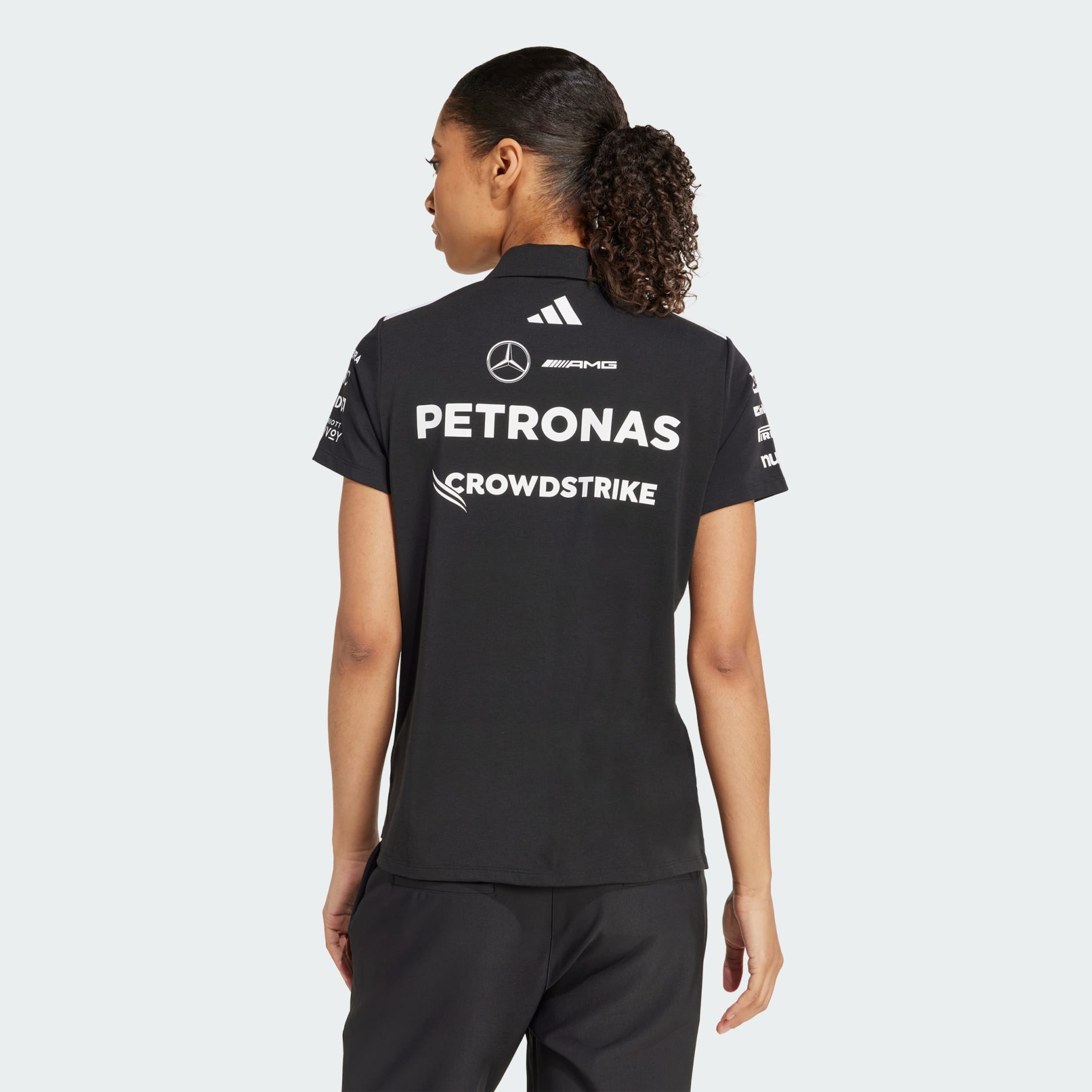 Tricou polo negru Mercedes - AMG Petronas Formula One Team