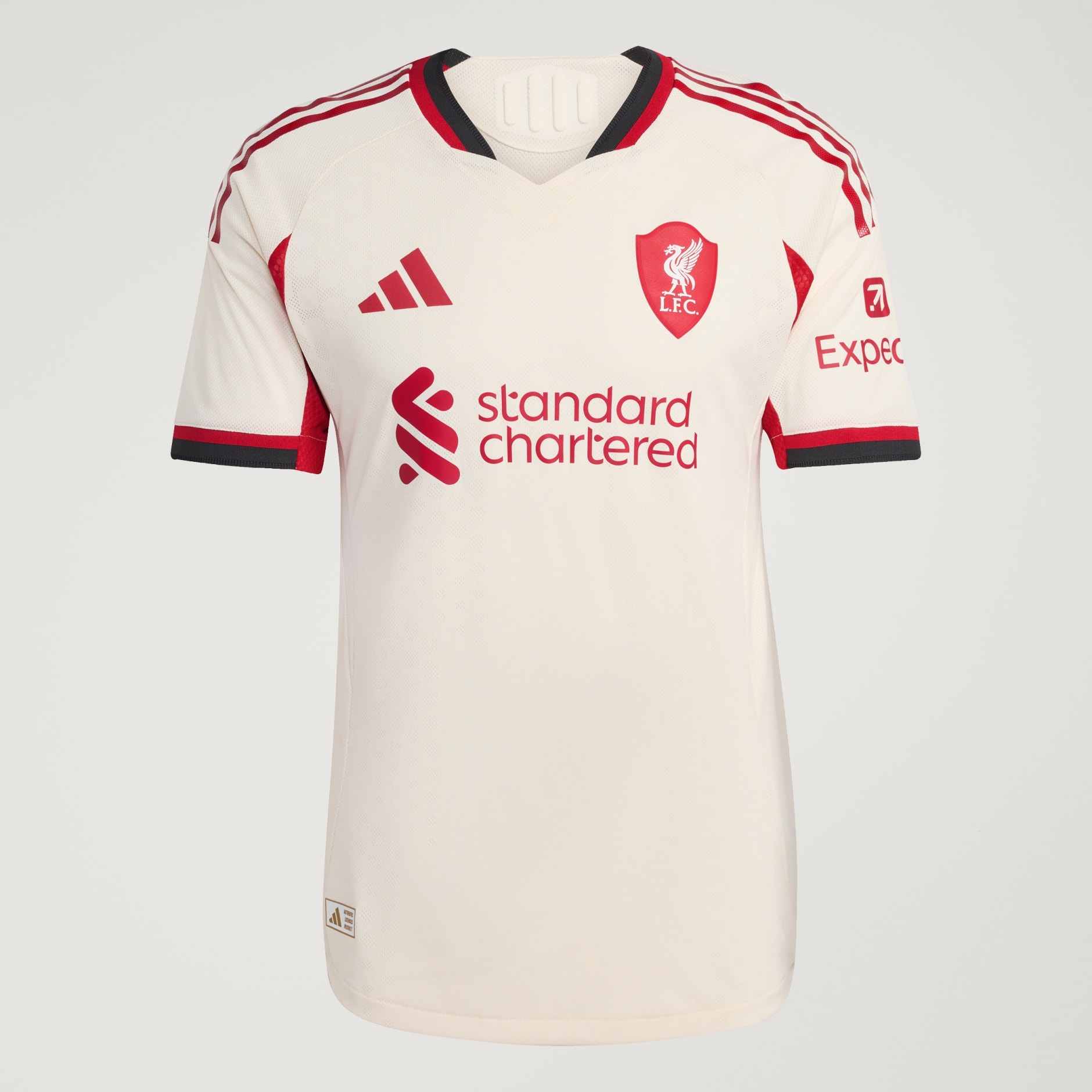 adidas Liverpool FC 25/26 Away Authentic Jersey - White