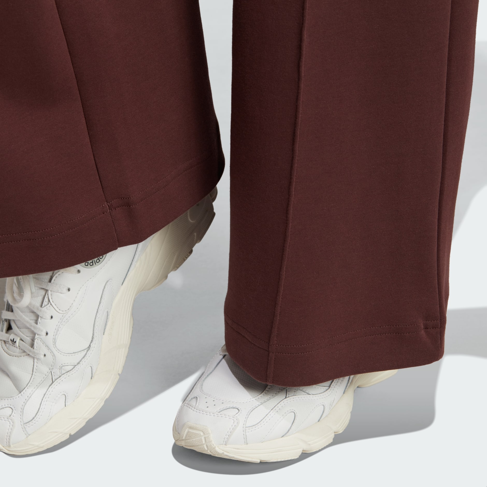 Pintuck Premium | adidas Pants Essentials - adidas Brown LK Wide-leg
