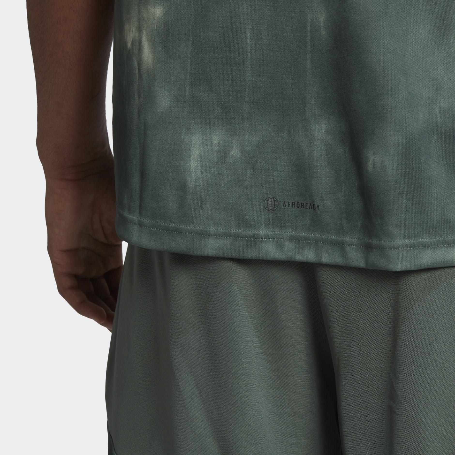 Camiseta de Entrenamiento AEROREADY Workout con Estampado Chalk