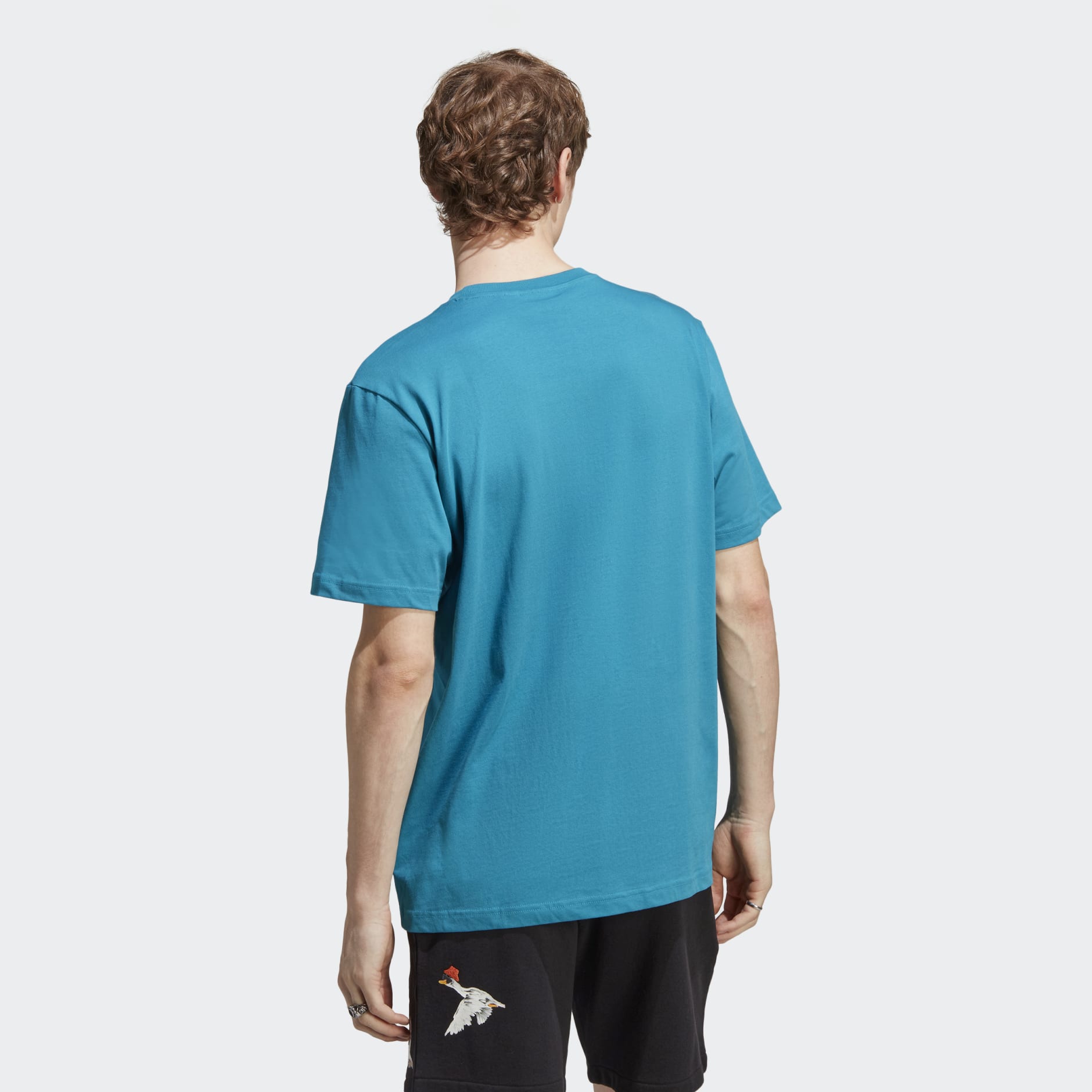 adidas Human Made Graphic Tee - Turquoise, Unisex Lifestyle