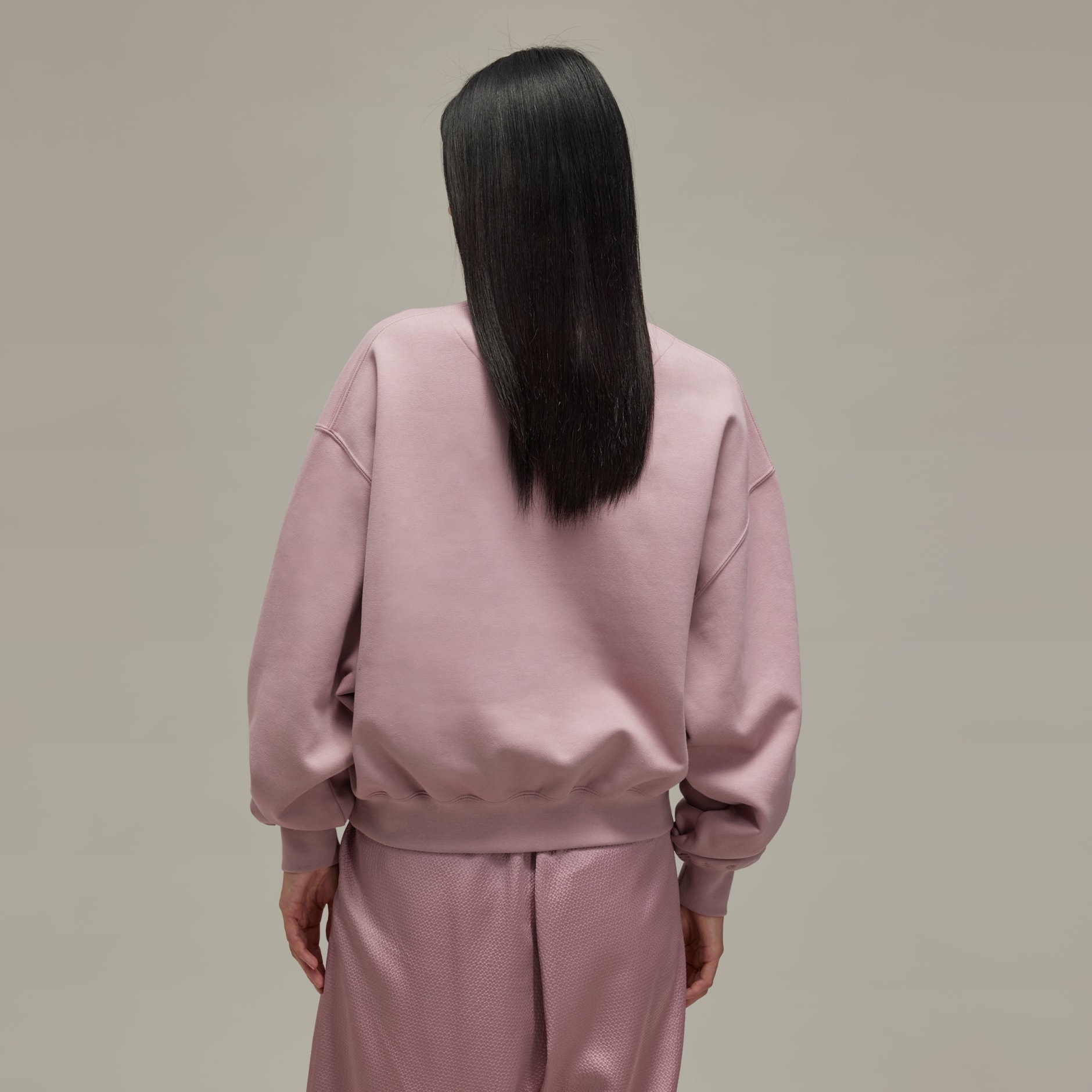 Y-3 Brushed Terry Boxy Crew Sweatshirt