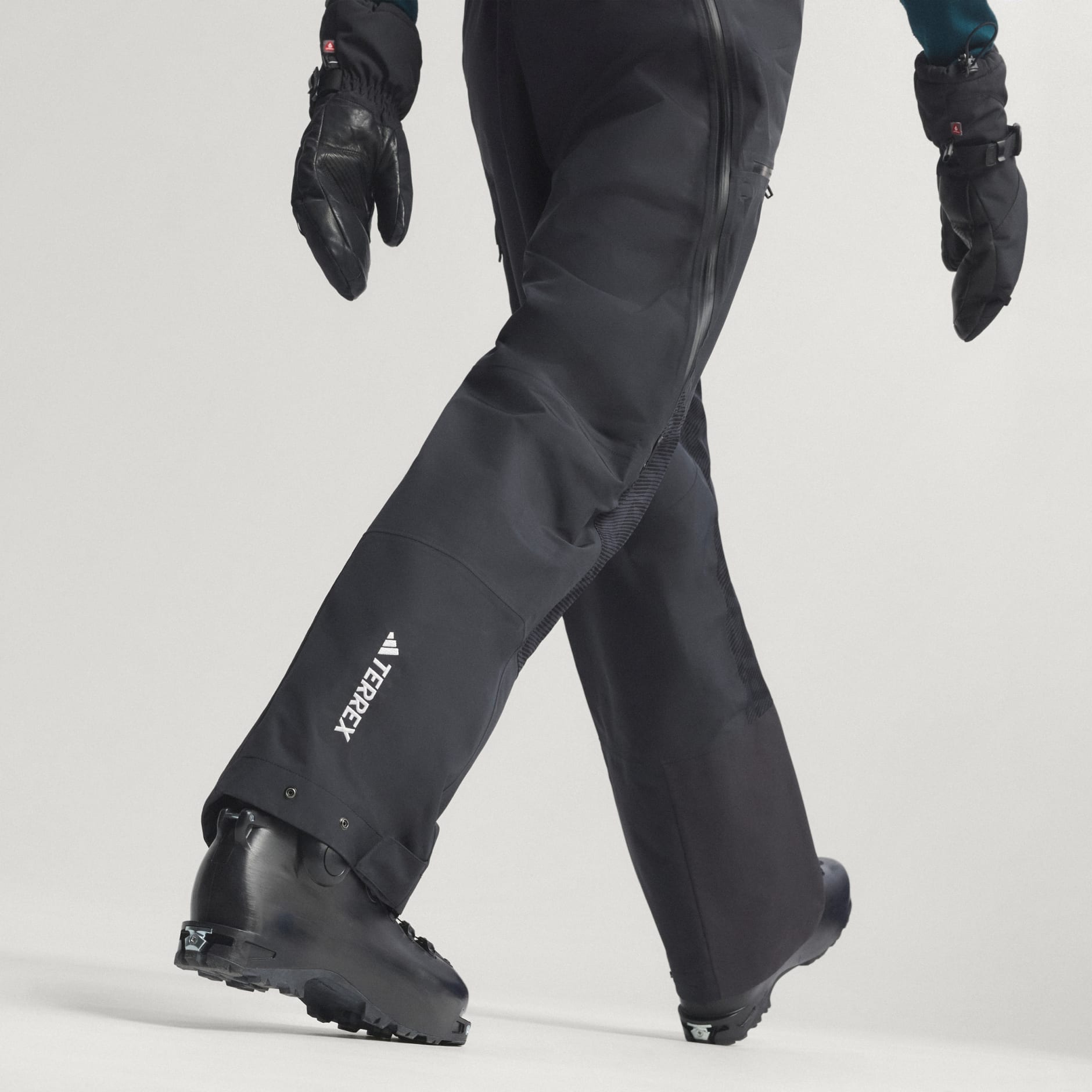 Pantaloni Cu Bretele Terrex Xperior Hybrid PRIMEKNIT CLIMAPROOF+